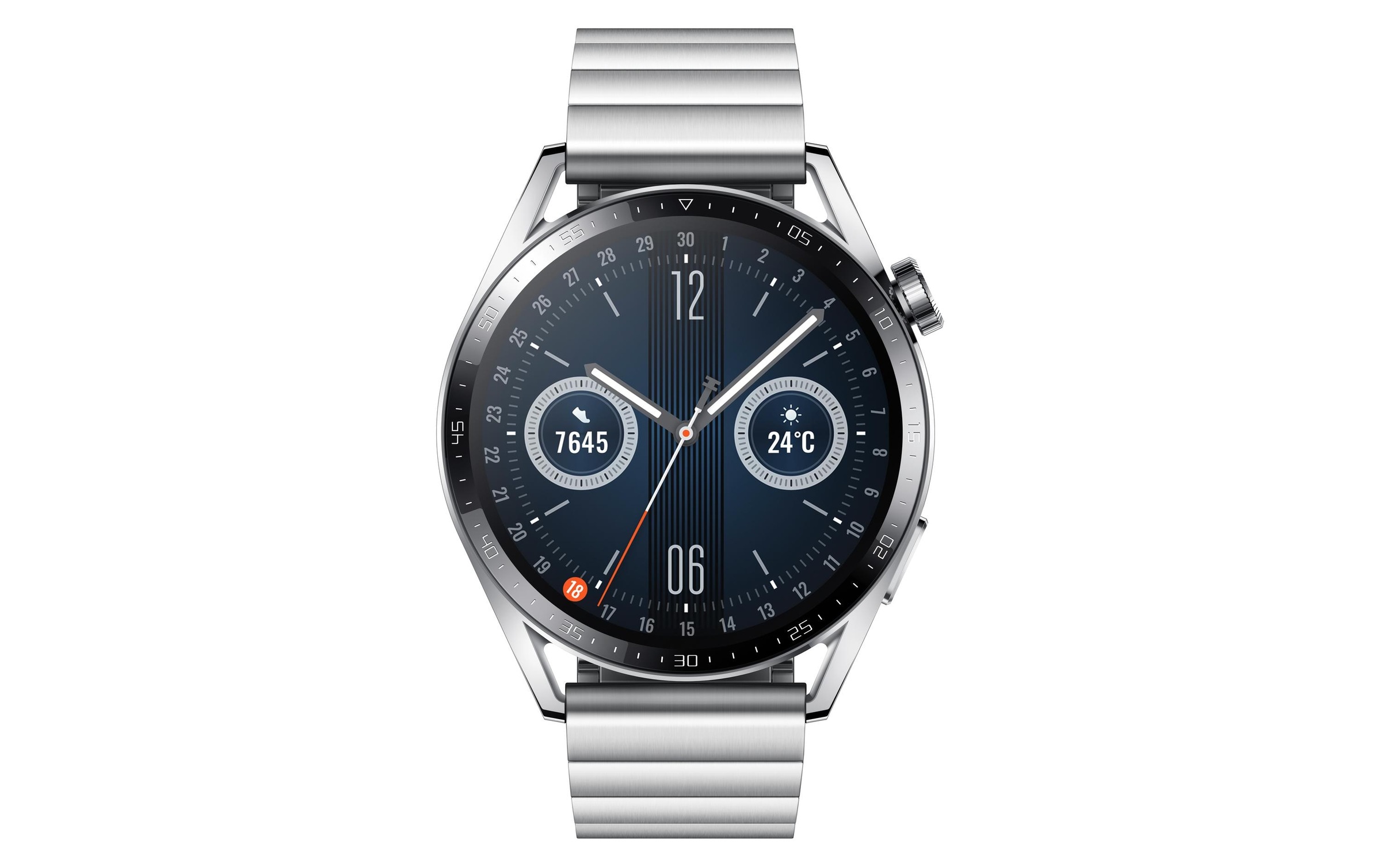 Image of Huawei Smartwatch »GT3 46 mm Steel Strap«, (Harmony OS) bei Ackermann Versand Schweiz