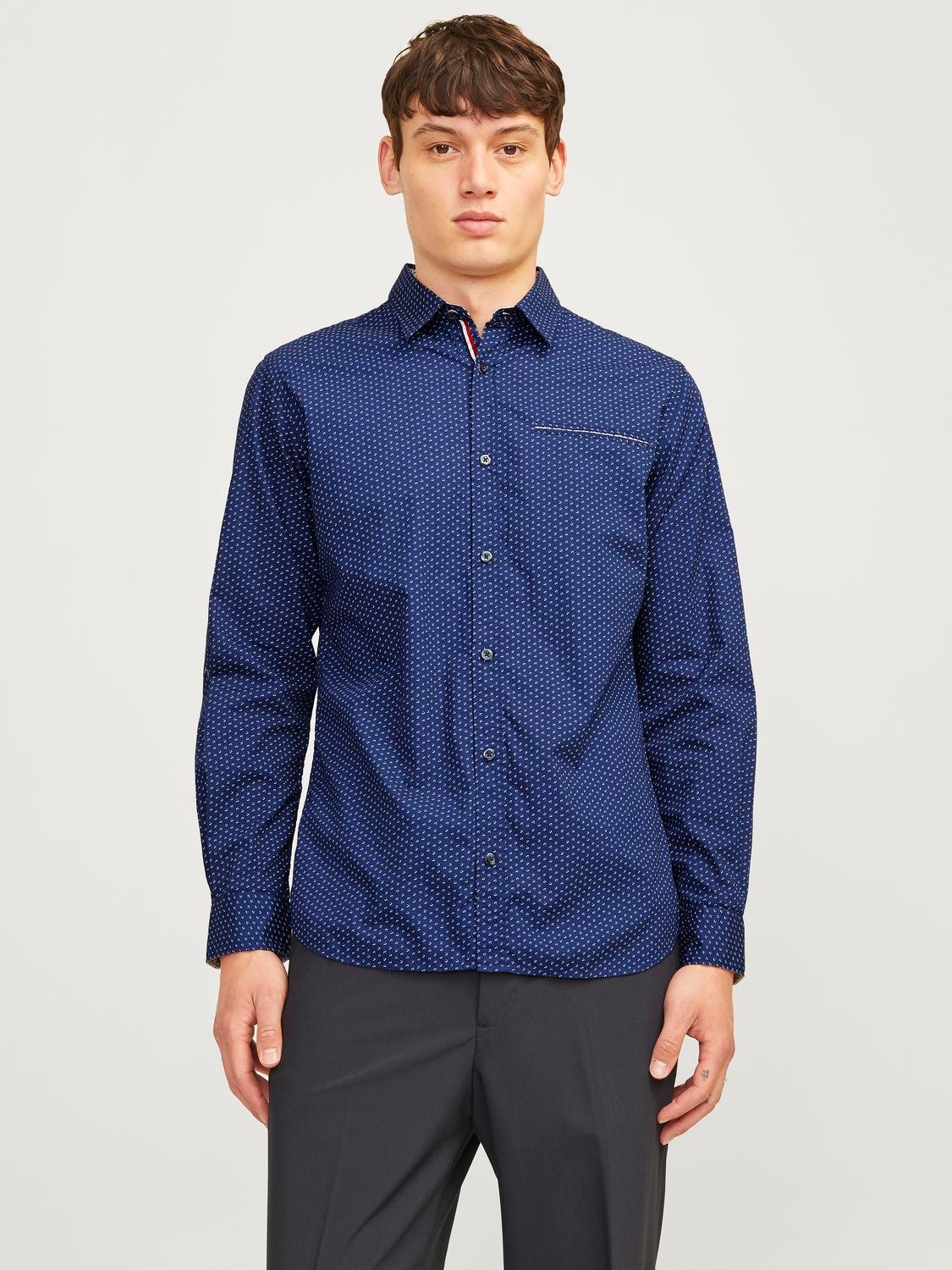 Image of Jack & Jones Langarmhemd "JJEREMY DETAIL SHIRT LS NOOS"