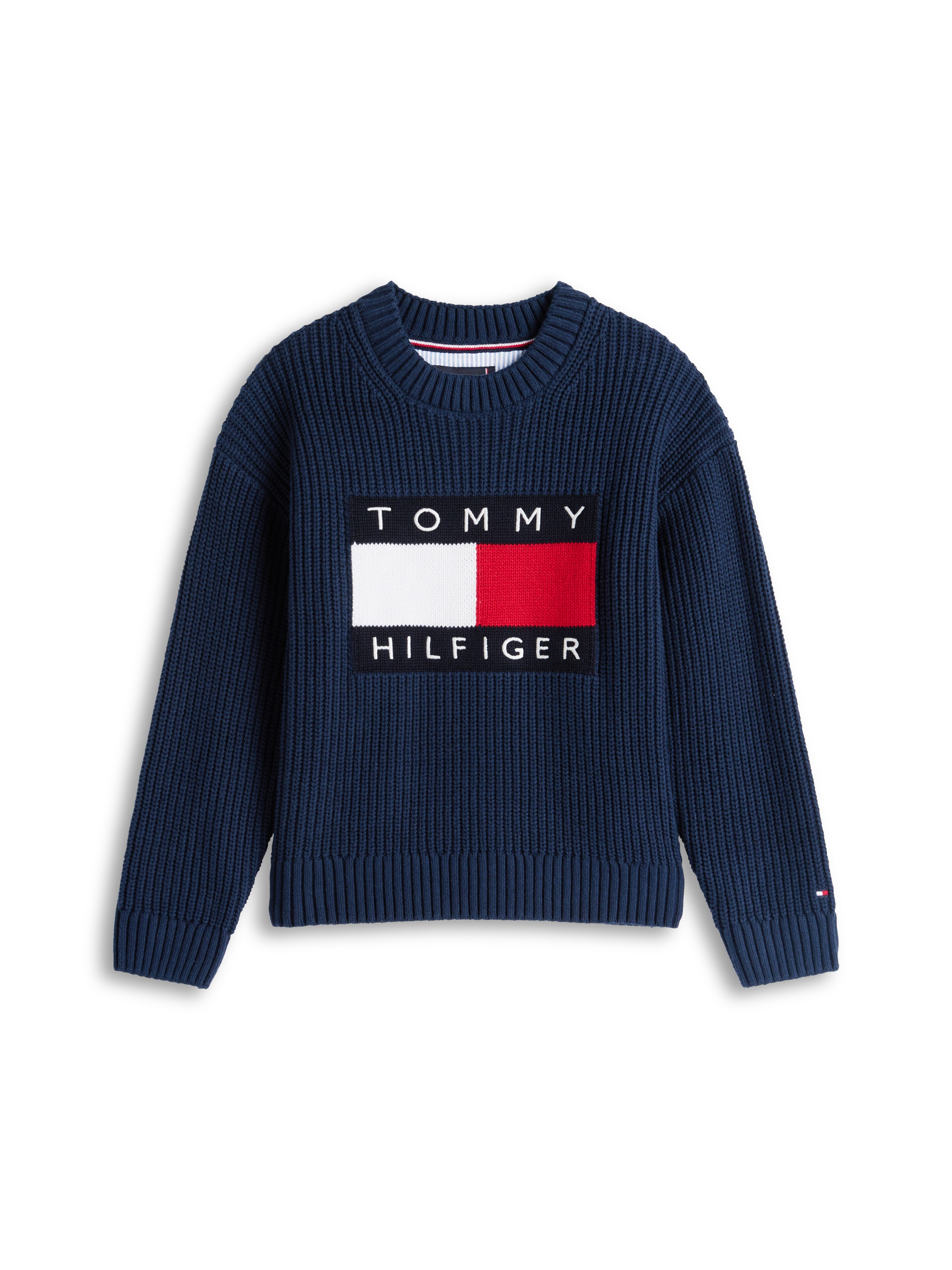 Tommy Hilfiger Strickpullover Regular fit, für Kinder bis 16 Jahre