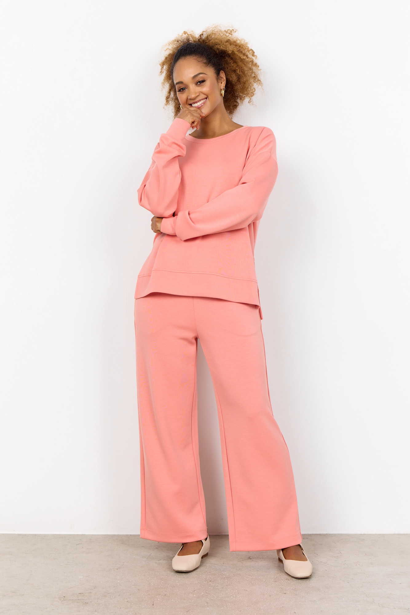 soyaconcept Sweatshirt »SC-BANU 164« aus glatter Modal Qualität für ein angenehmes Tragegefühl