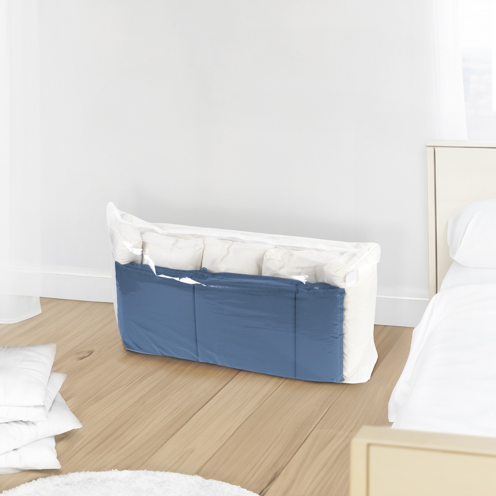 WENKO Vakuumierbeutel »Vakuum Jumbo Cube XXL« extra grosser Vakuumbeutel für Kleidung, Gartenpolster & Bettdecken