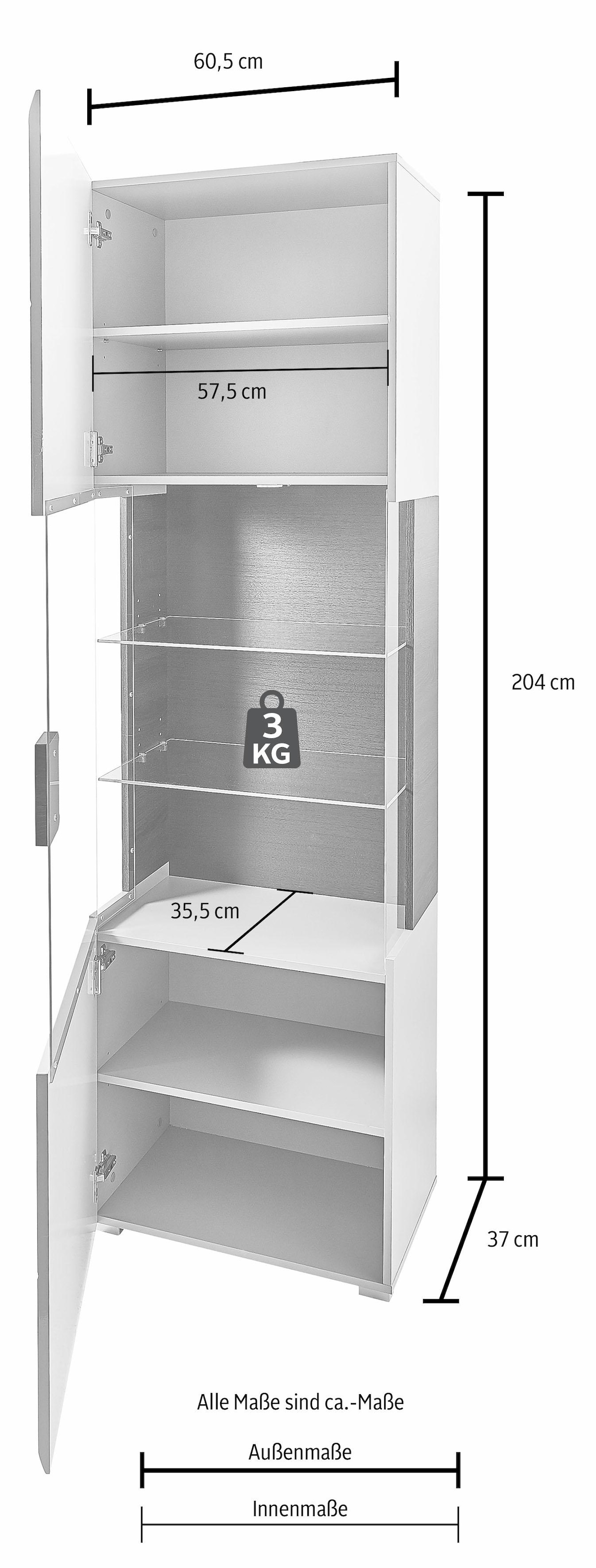 Helvetia Vitrine »Toledo«, Höhe cm 204 kaufen