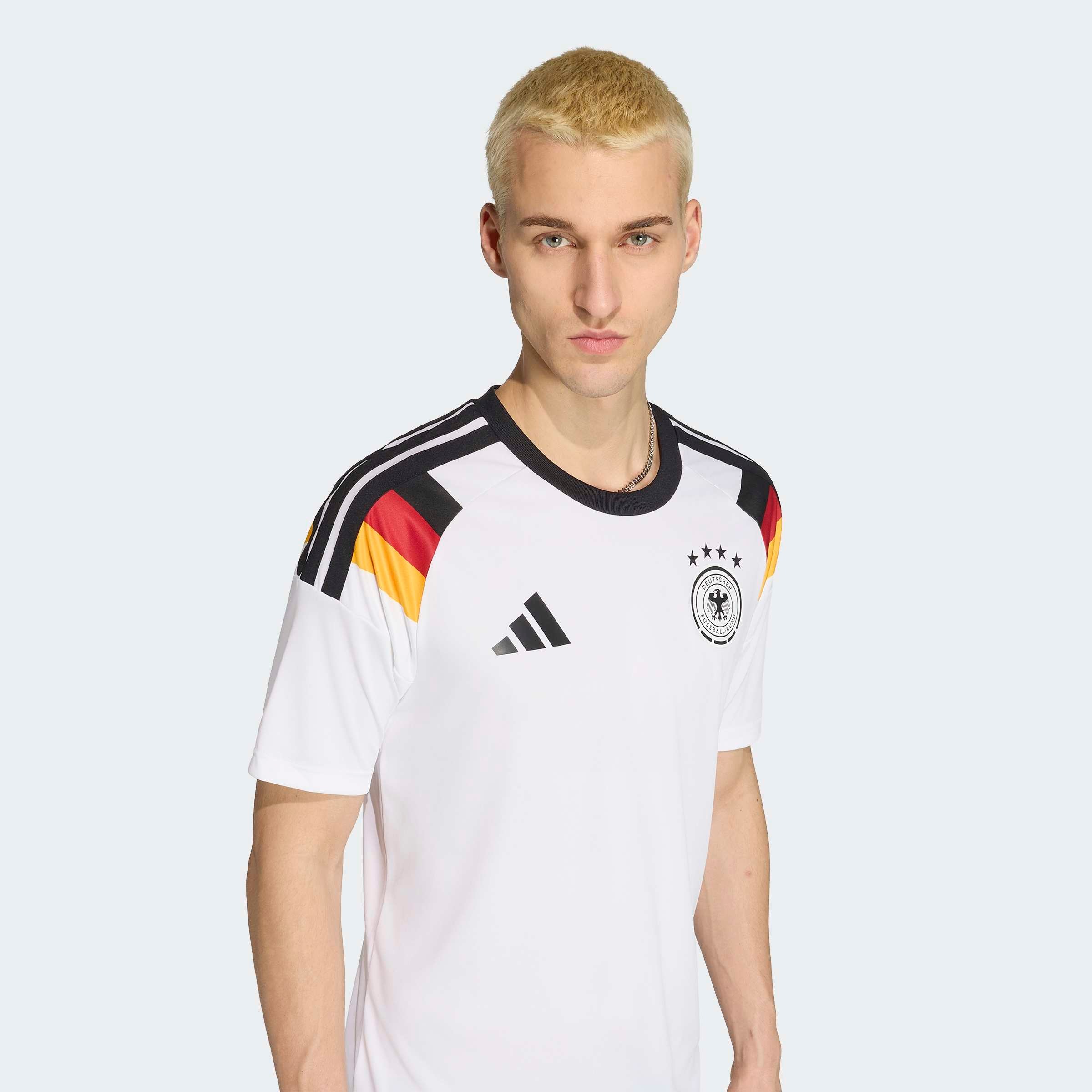 adidas Performance Maillot de foot »DFB H JSY FAN« pour adultes, maillot fan Allemagne Coupe du Monde 2026, en polyester