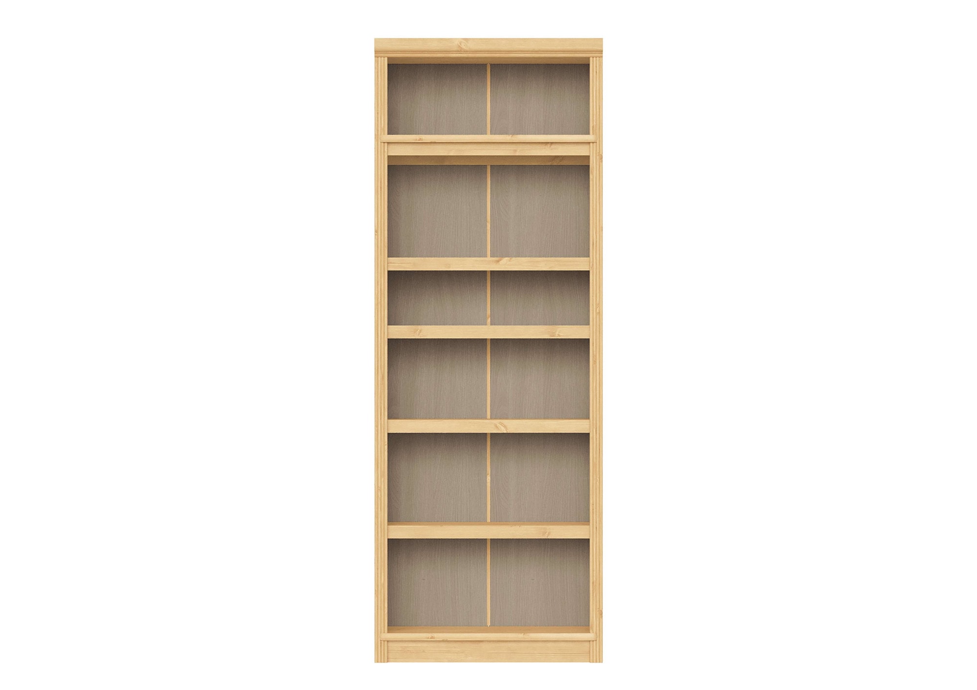 GOODproduct Bücherregal »Soeren Regal B/T/H: 80/33,5/220 cm, mit 6 Fächern« massive Kiefer, FSC®-zertifizier