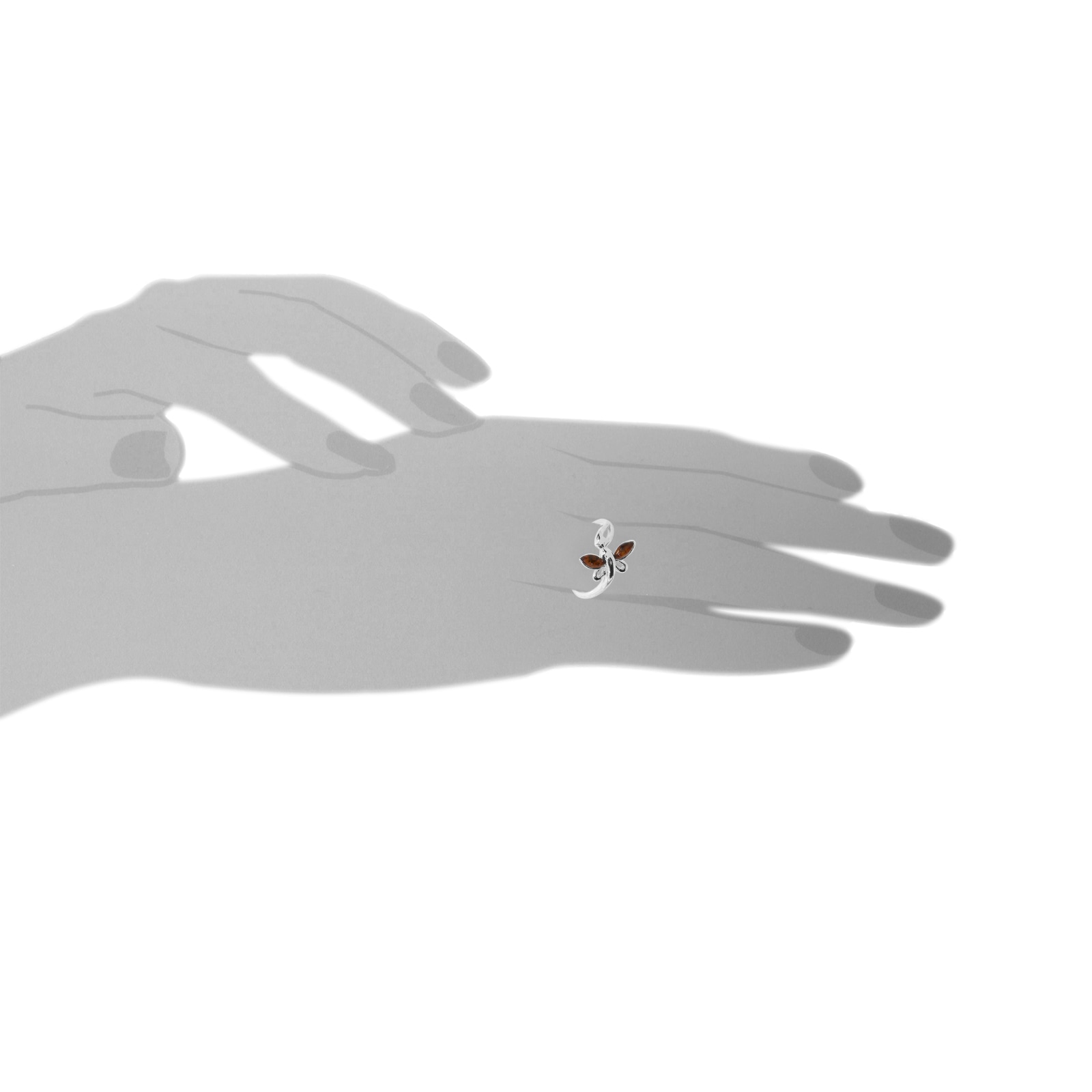 OSTSEE-SCHMUCK Fingerring »Ostsee-Schmuck Ring Schmetterling Ring Schmetterling«