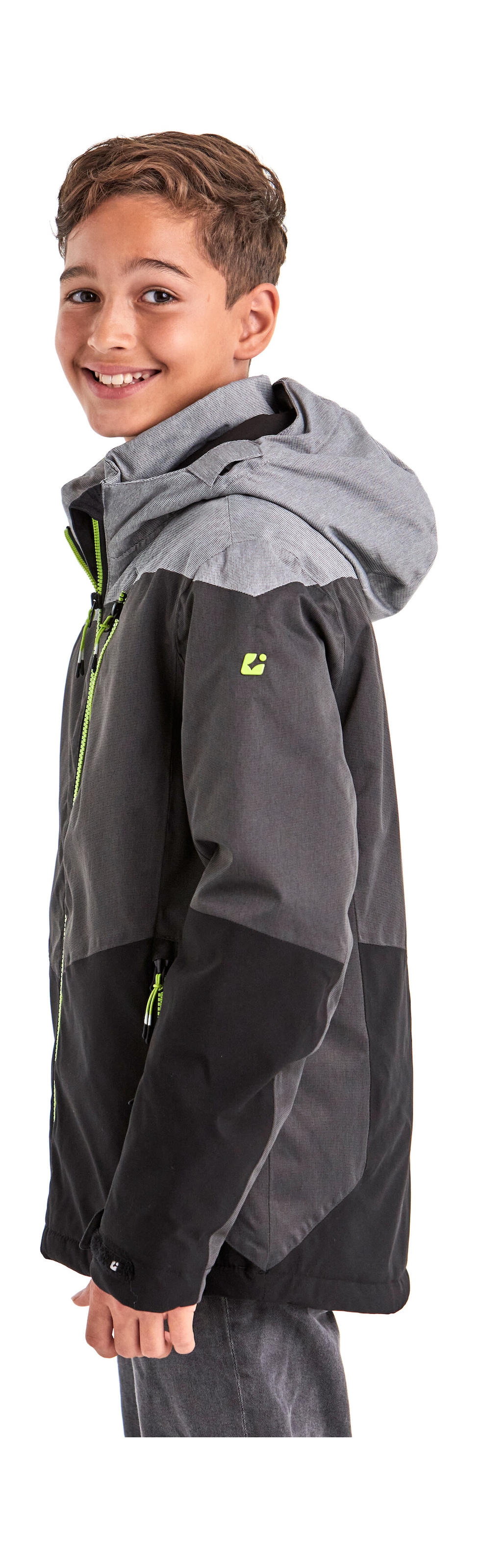 Killtec Skijacke »KSW 161 BYS SKI JCKT«, Wasserdichte, atmungsaktive Skijacke mit abnehmbarer Kapuze