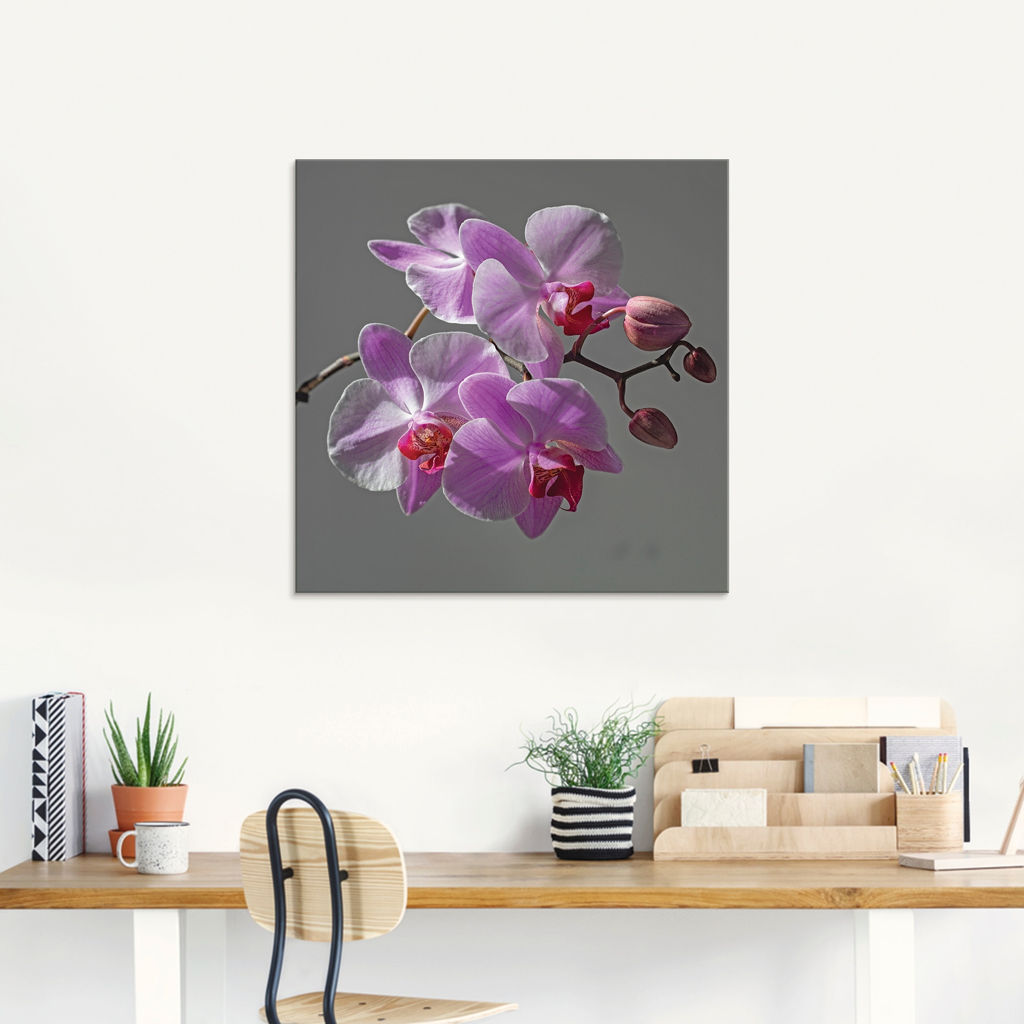 Artland Glasbild »Orchideentraum«, Blumen, (1 St.), in verschiedenen Grössen