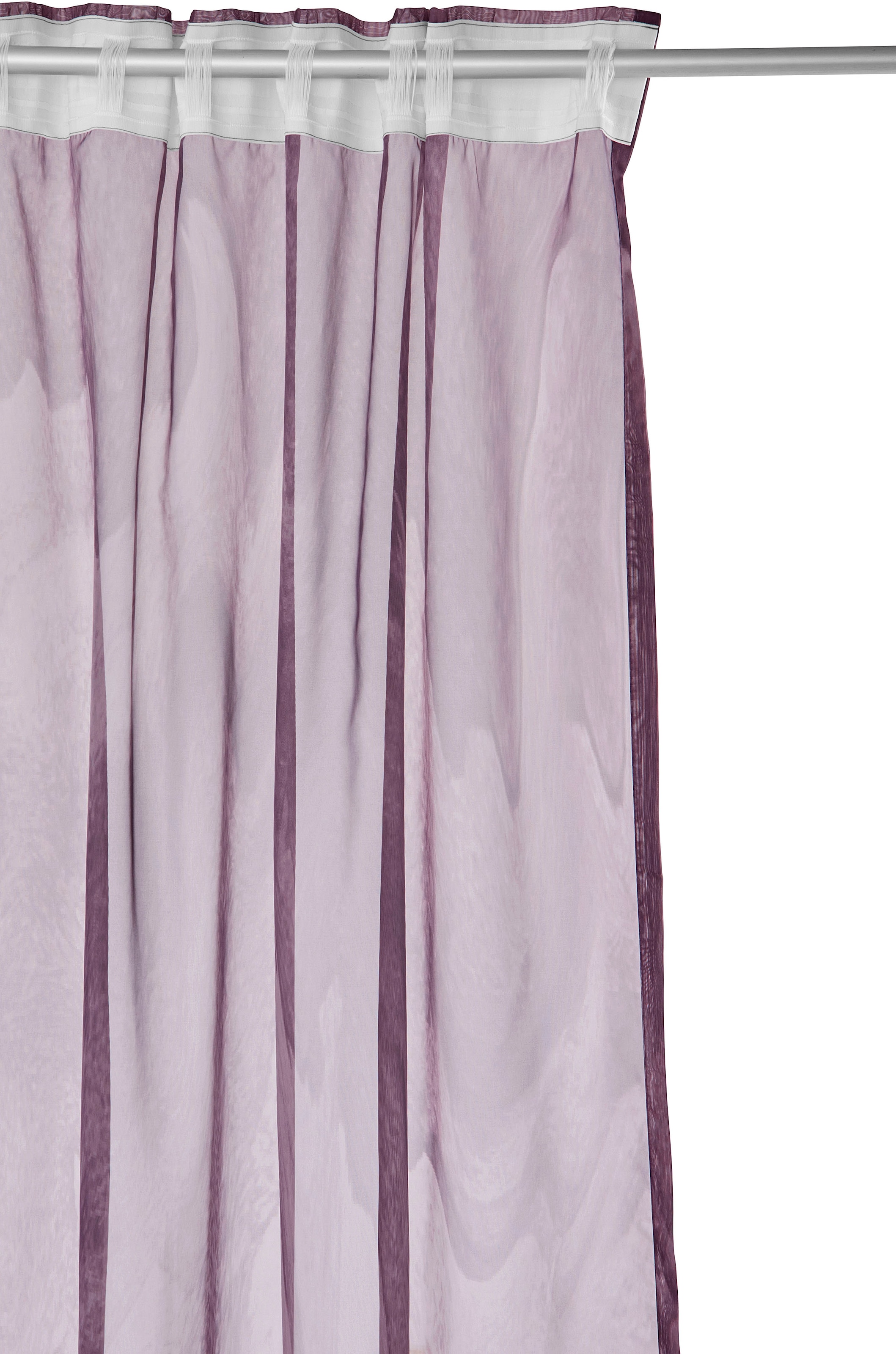 Guido Maria Kretschmer Home&Living Gardine »Greet« Multifunktionsband 1 Stk. tlg. Voile halbtransparent