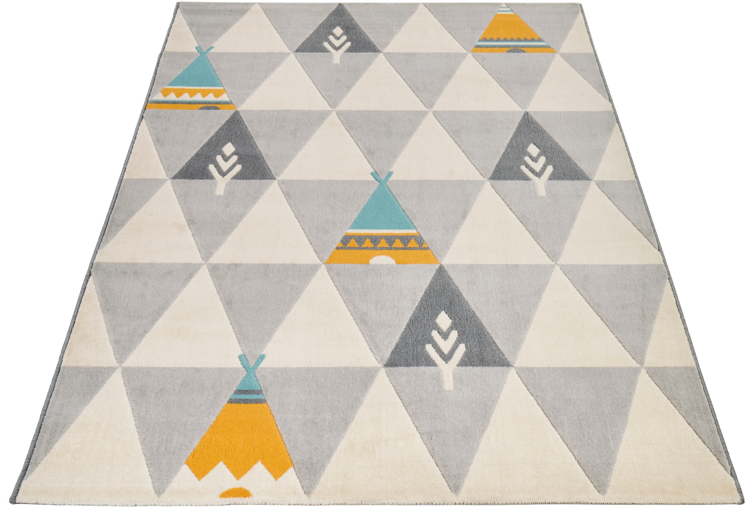 Image of Zala Living Kinderteppich »Playful Prairie«, rechteckig, 9 mm Höhe bei Ackermann Versand Schweiz