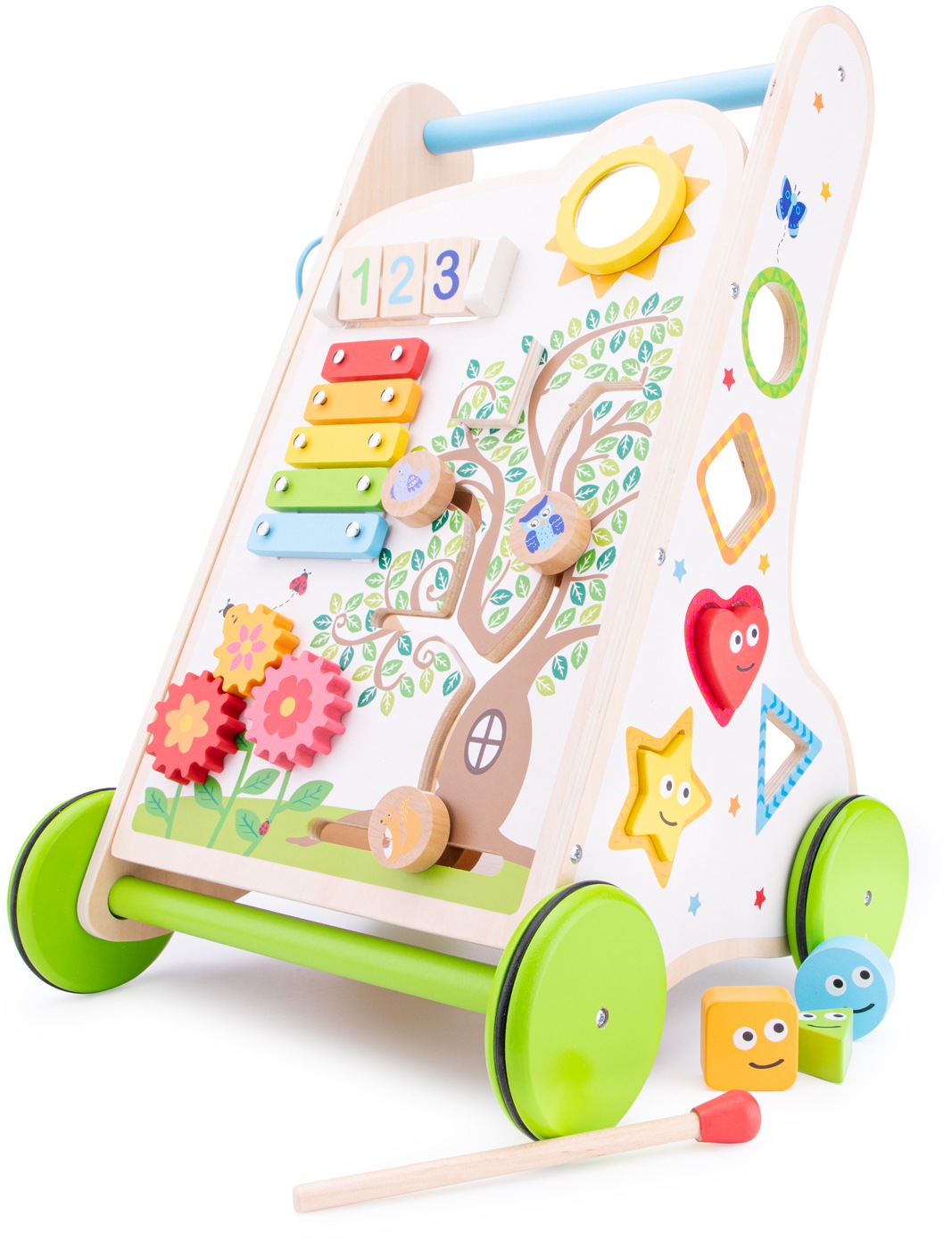 Image of New Classic Toys® Lauflernwagen »Educational«, aus Holz bei Ackermann Versand Schweiz