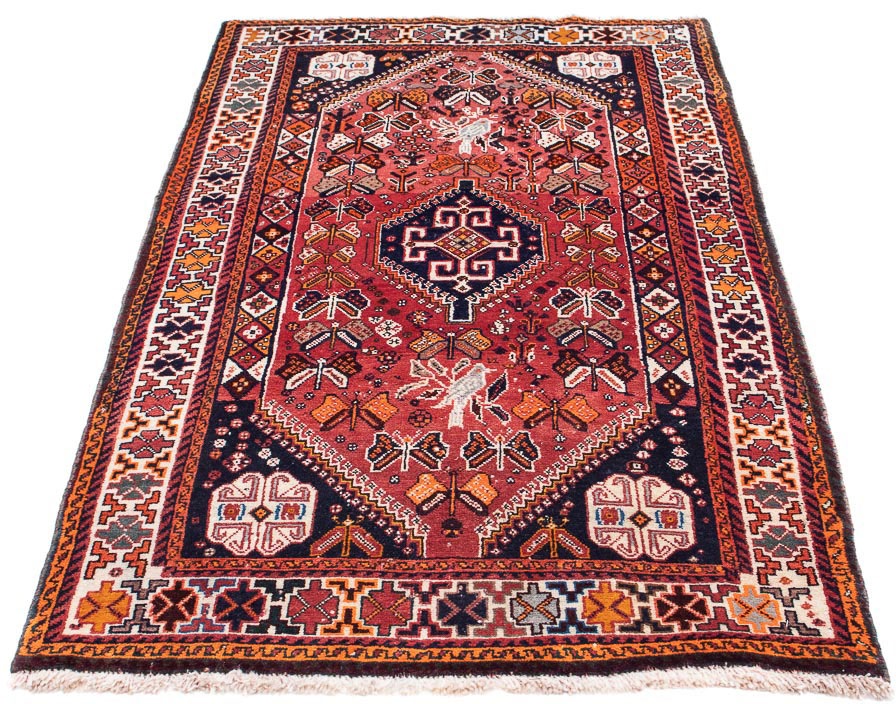 Image of morgenland Orientteppich »Perser - Nomadic - 190 x 98 cm - braun«, rechteckig, 10 mm Höhe, Wohnzimmer, Handgeknüpft, Einzelstück mit Zertifikat bei Ackermann Versand Schweiz