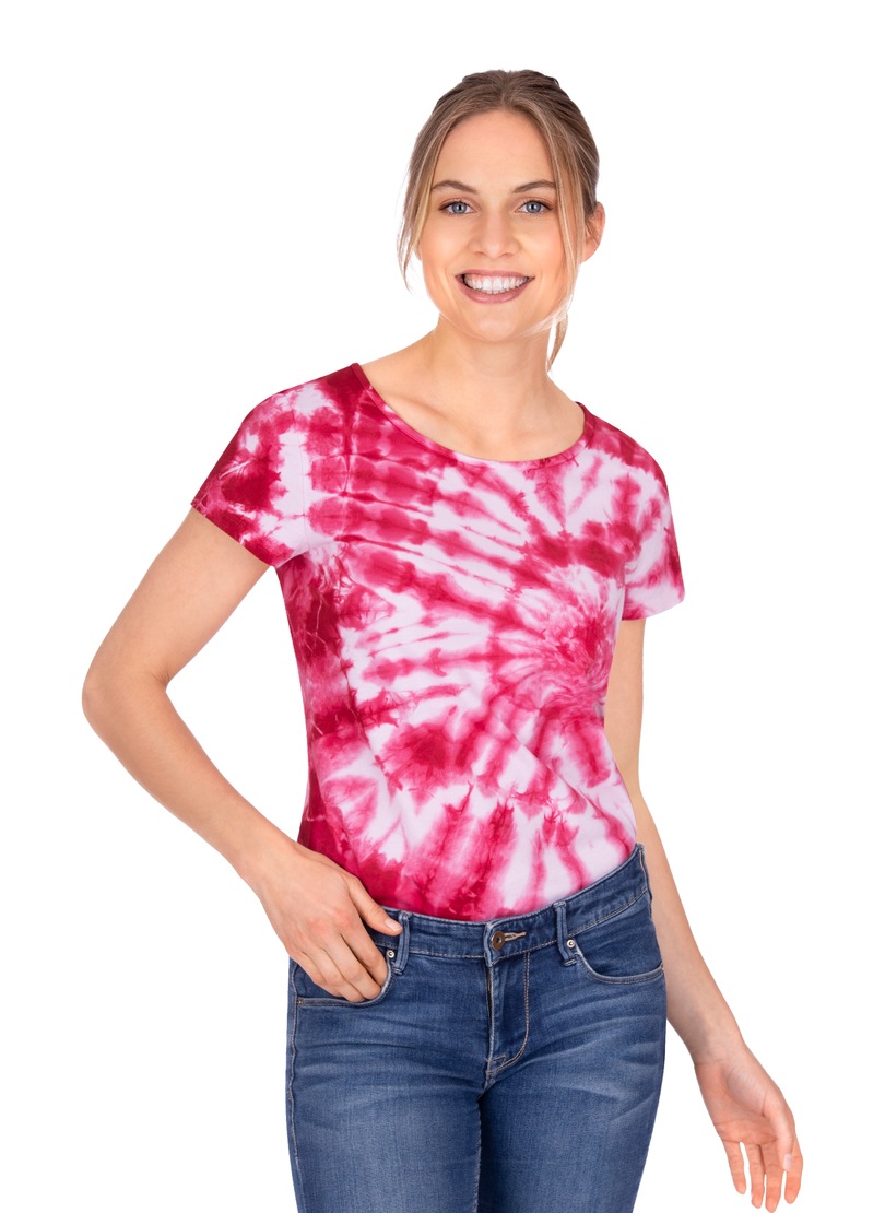 Image of Trigema T-Shirt, mit modischem Batik-Druck bei Ackermann Versand Schweiz