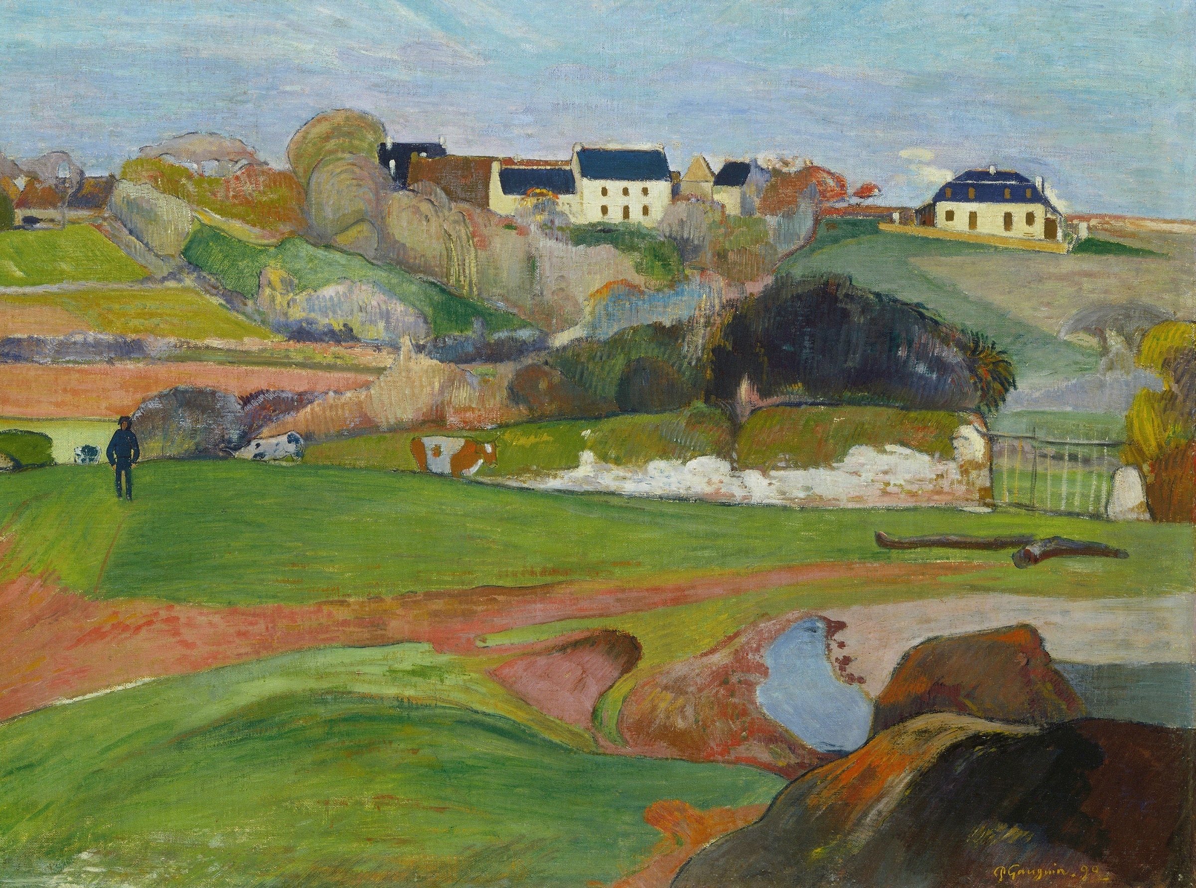 Image of Papermoon Fototapete »MALEREI-VINTAGE WANDBILD«, Vliestapete, hochwertiger Digitaldruck, inklusive Kleister bei Ackermann Versand Schweiz