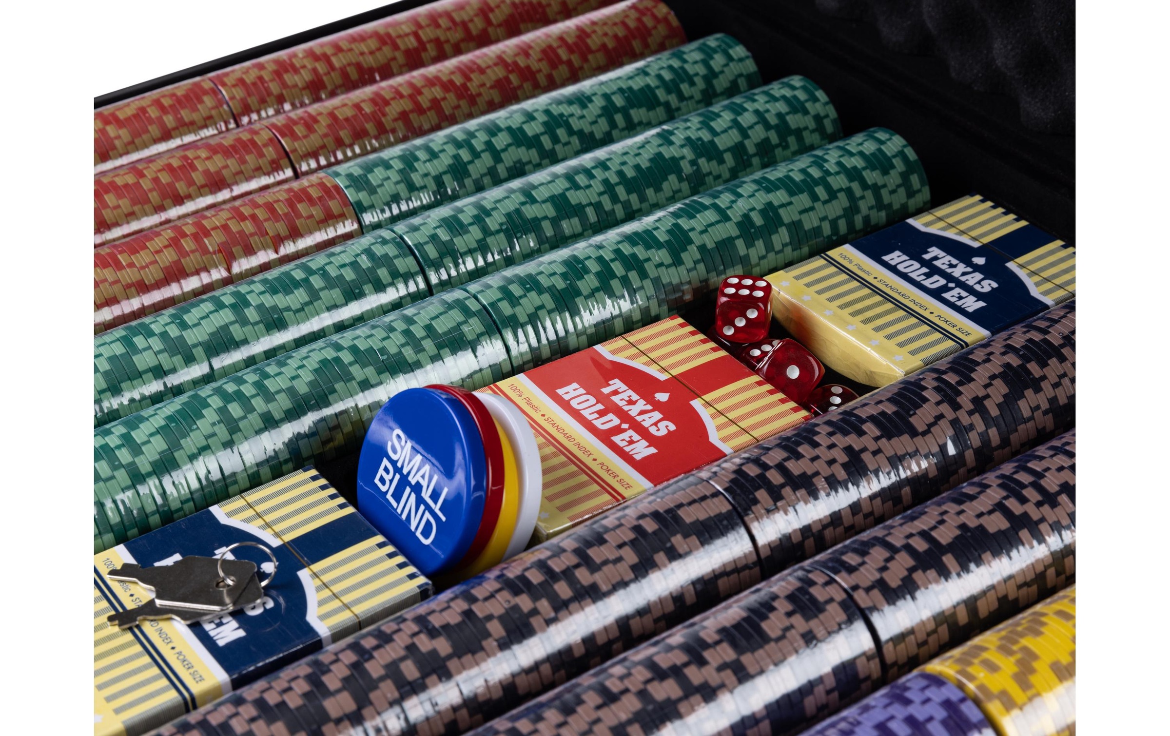 Spiel »Set PRO 1000 Chips Black Edition«