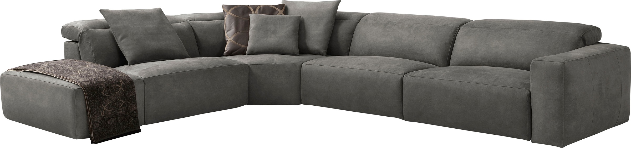 Image of Egoitaliano Ecksofa »Beverly«, wahlweise mit elektrischer Relaxfunktion, inklusive Kopfteilverstellung bei Ackermann Versand Schweiz