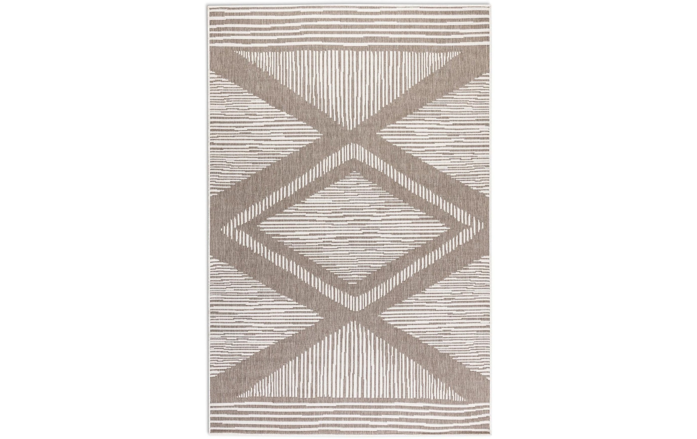 ELLE DECORATION Teppich »Rhombus 120 x 170 cm Linen«