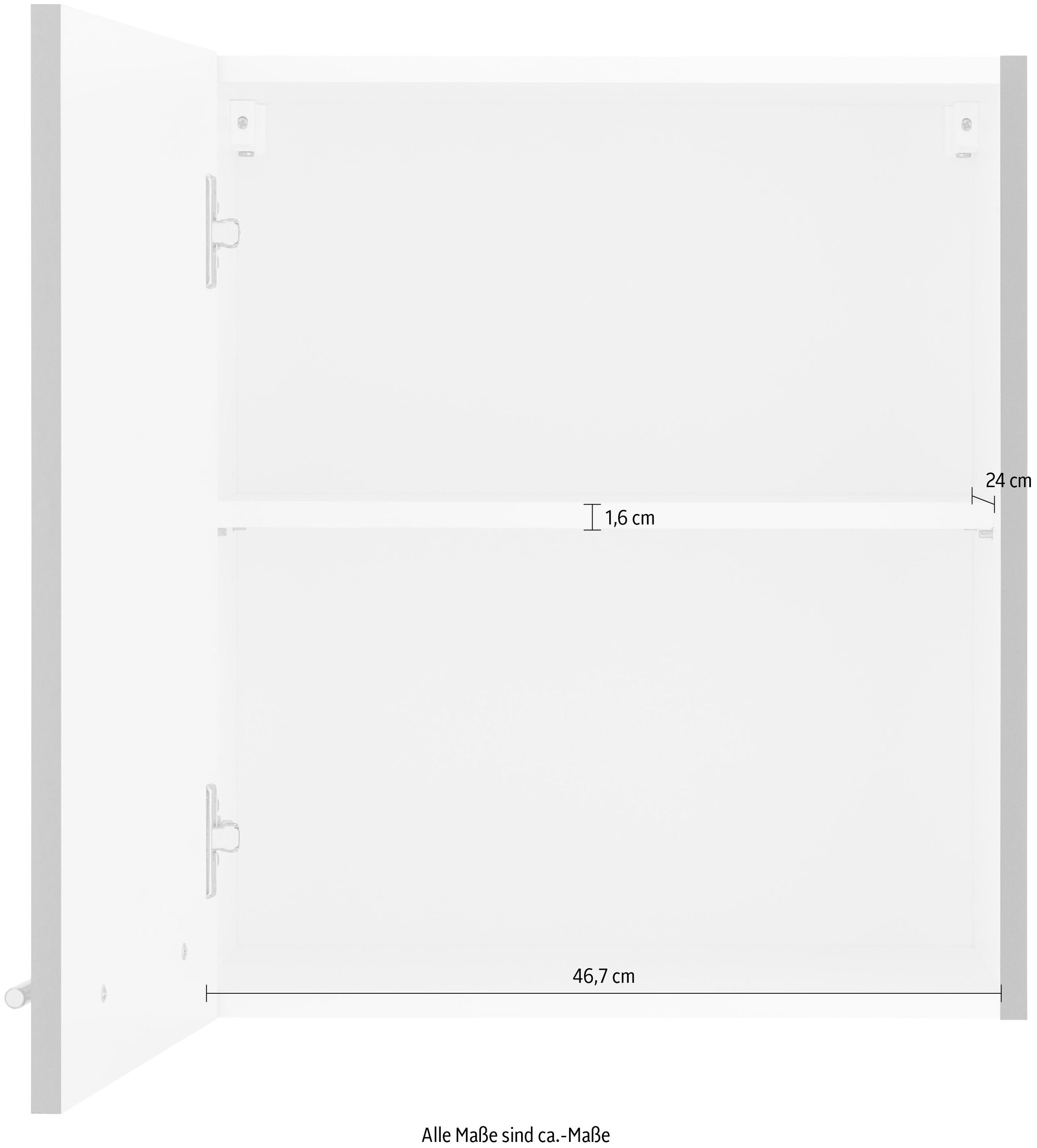 wiho Küchen Hängeschrank »Unna«, 50 cm breit