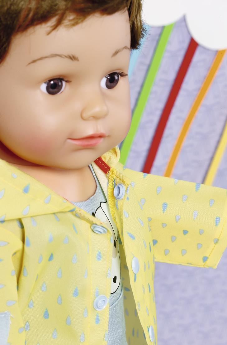 Zapf Creation® Puppenkleidung »Dolly Moda, Latzhose mit Regenjacke 39-46 cm«