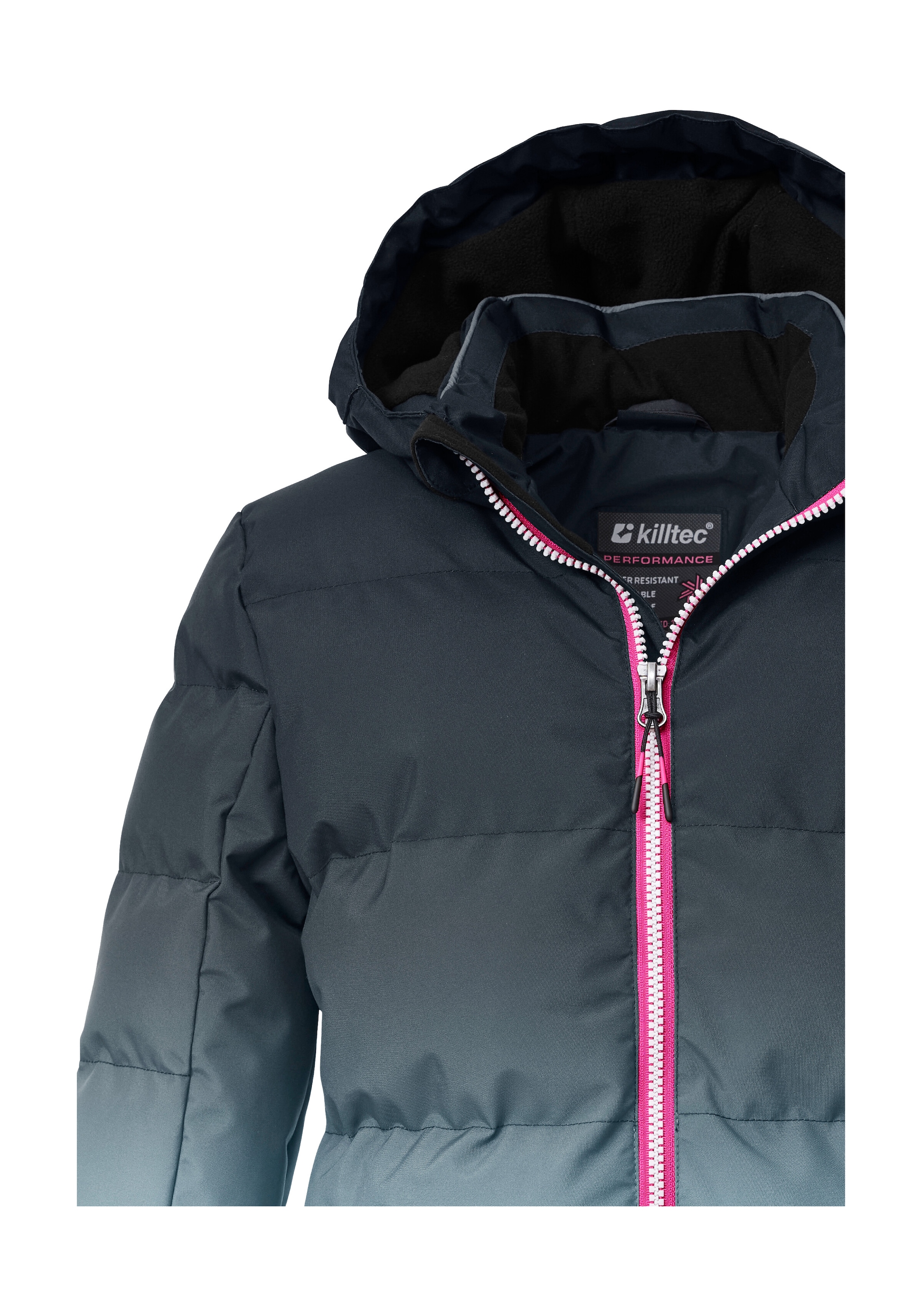 Killtec Veste de ski »KSW 330 GRLS SKI QLTD JCKT« Wasserabweisende Winterjacke, atmungsaktiv, verstellbare Kapuze
