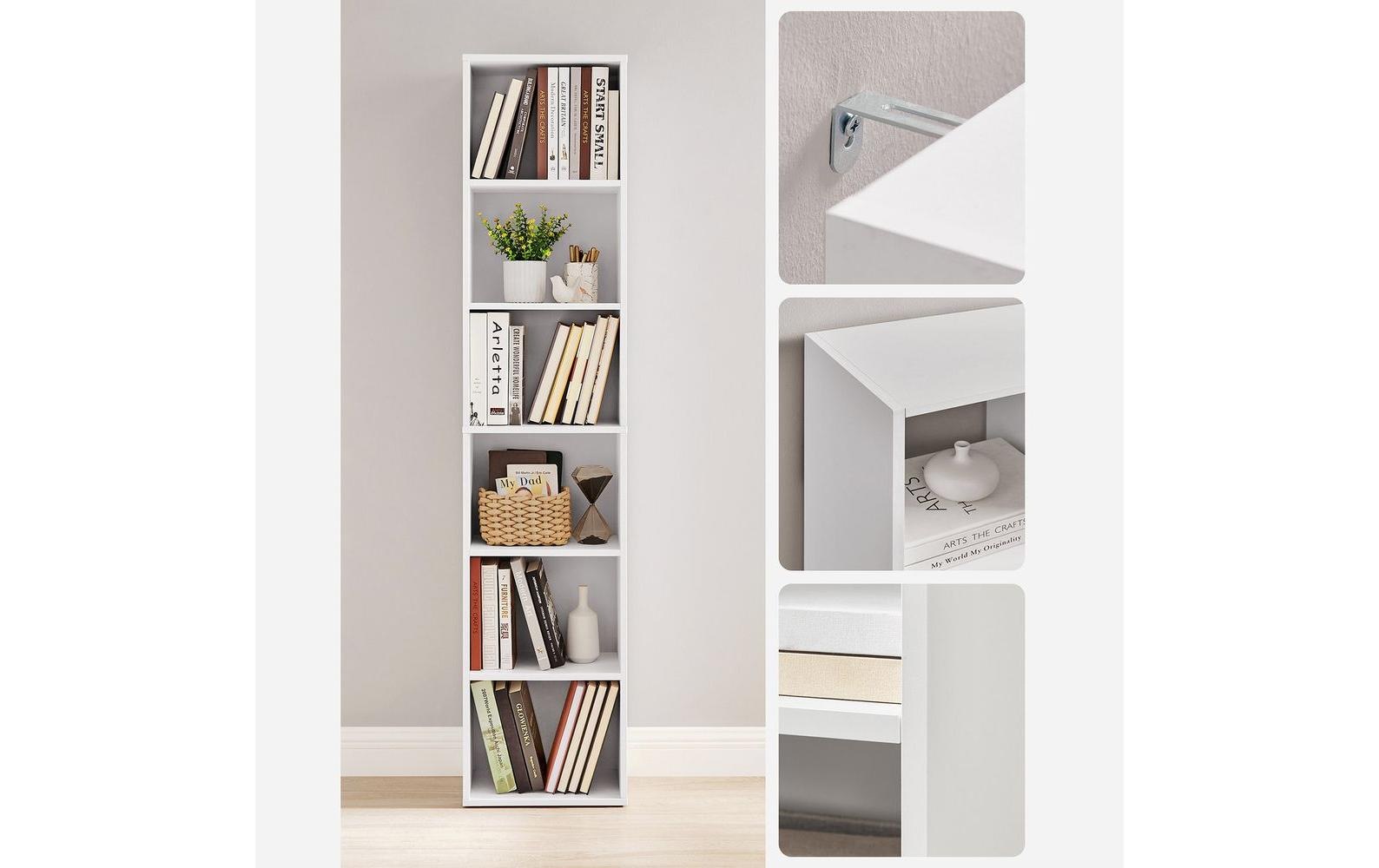 VASAGLE Regal »6 Ablagen 40 x 178.5 cm«