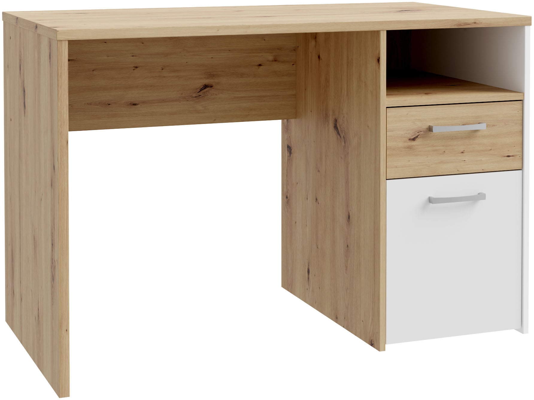 FORTE Bureau »Culgoa« Bureau, rangement, tiroir, porte, niche ouverte, facile d'entretien