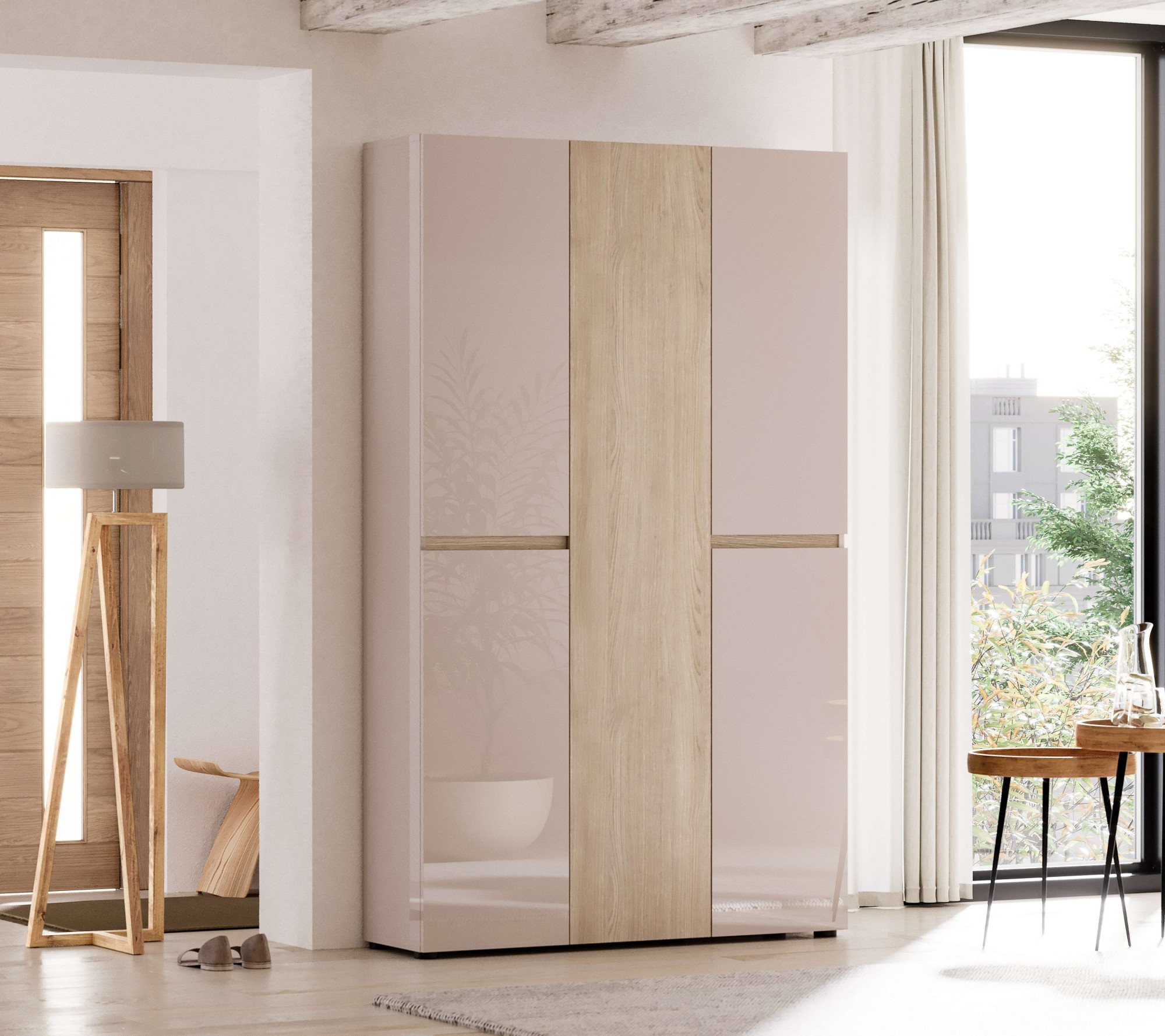 Home affaire Schuhschrank »LADY, Schuhkommode,Schuhmöbel,Schuhablage,Schuhregal« 20 Einlegeböden,24 Fächer,ca. 58 Paar Schuhe-Masse: B/T/H:120x34x200 cm