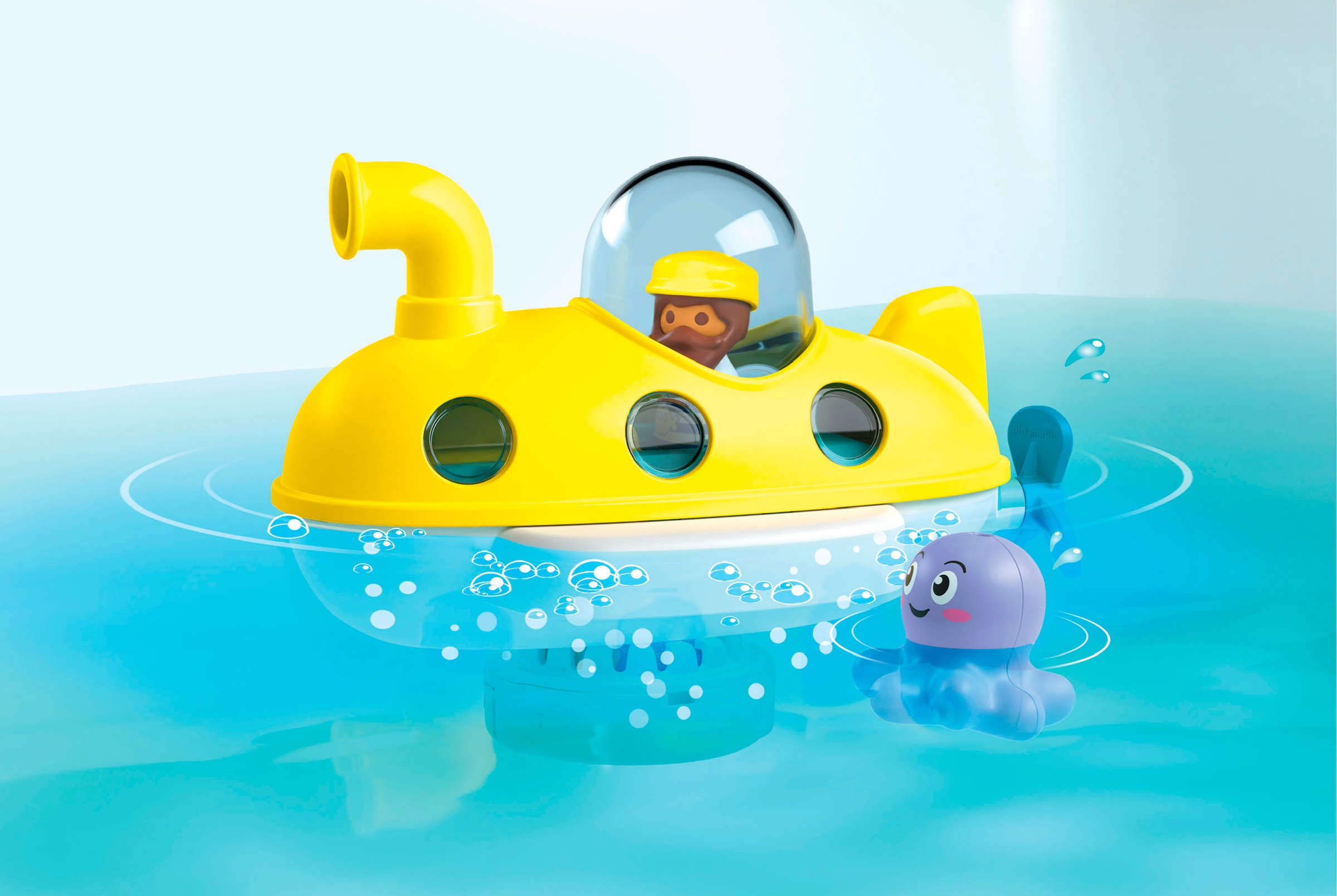 Playmobil® Konstruktions-Spielset »Buntes U-Boot (71440), JUNIOR AQUA & Tinti« Made in Europe