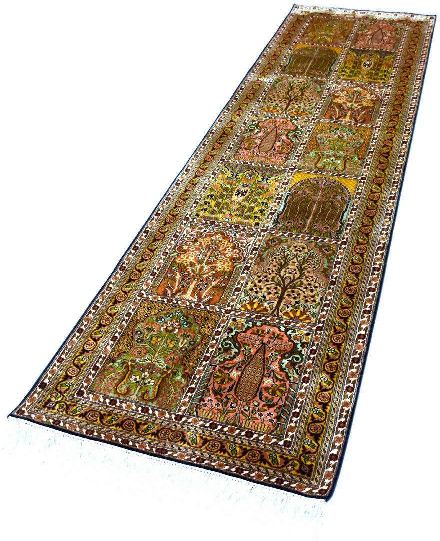 Image of Kayoom Seidenteppich »Hamadan 231«, rechteckig, 10 mm Höhe, Einzelstück mit Zertifikat, Wohnzimmer bei Ackermann Versand Schweiz