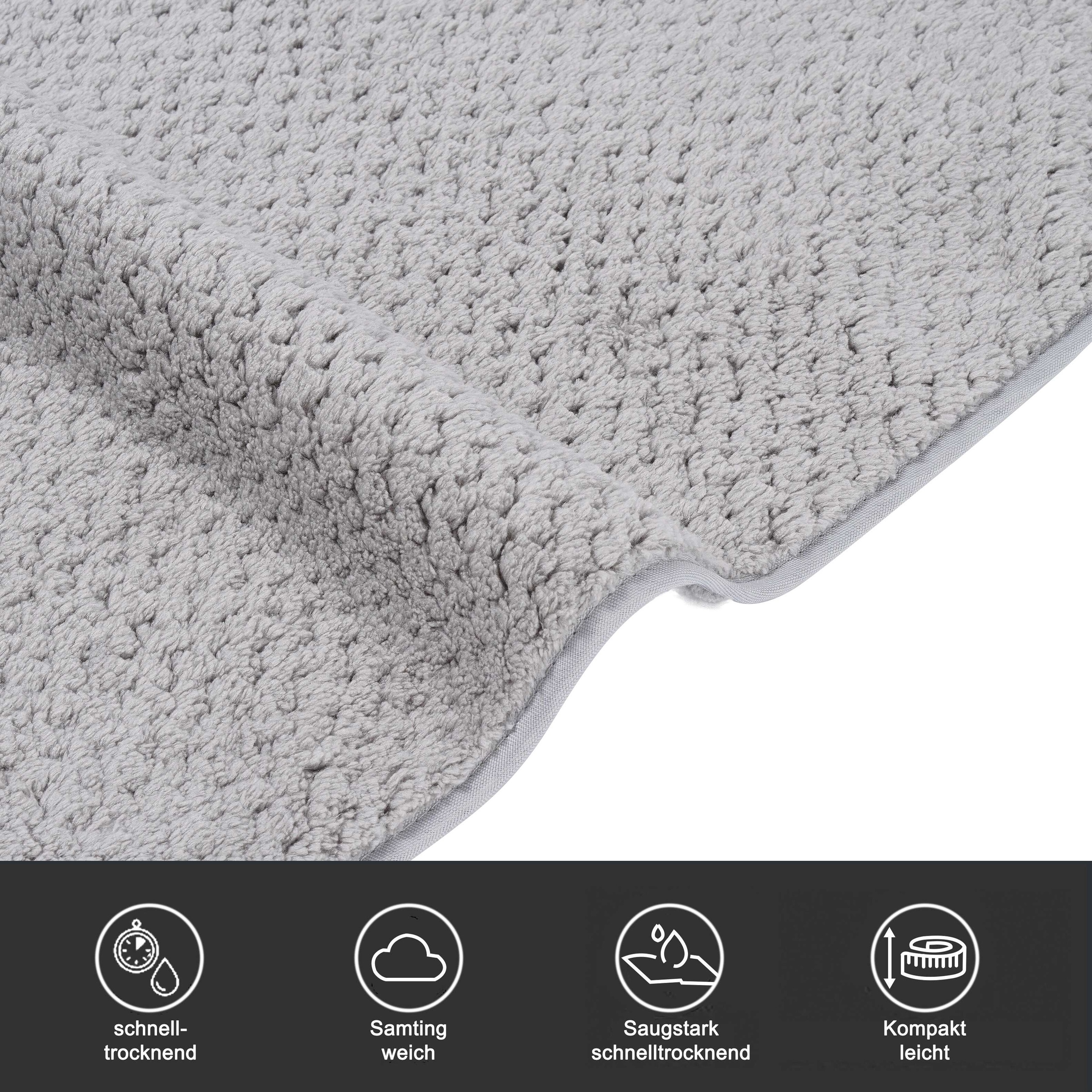 GOODproduct Handtücher »Parris, diverse Grössen, ideal als Sporthandtuch, Reisehandtuch« sehr leicht, kompakt, schnelltrocknend, Mikrofaser, mit Waffelmuster