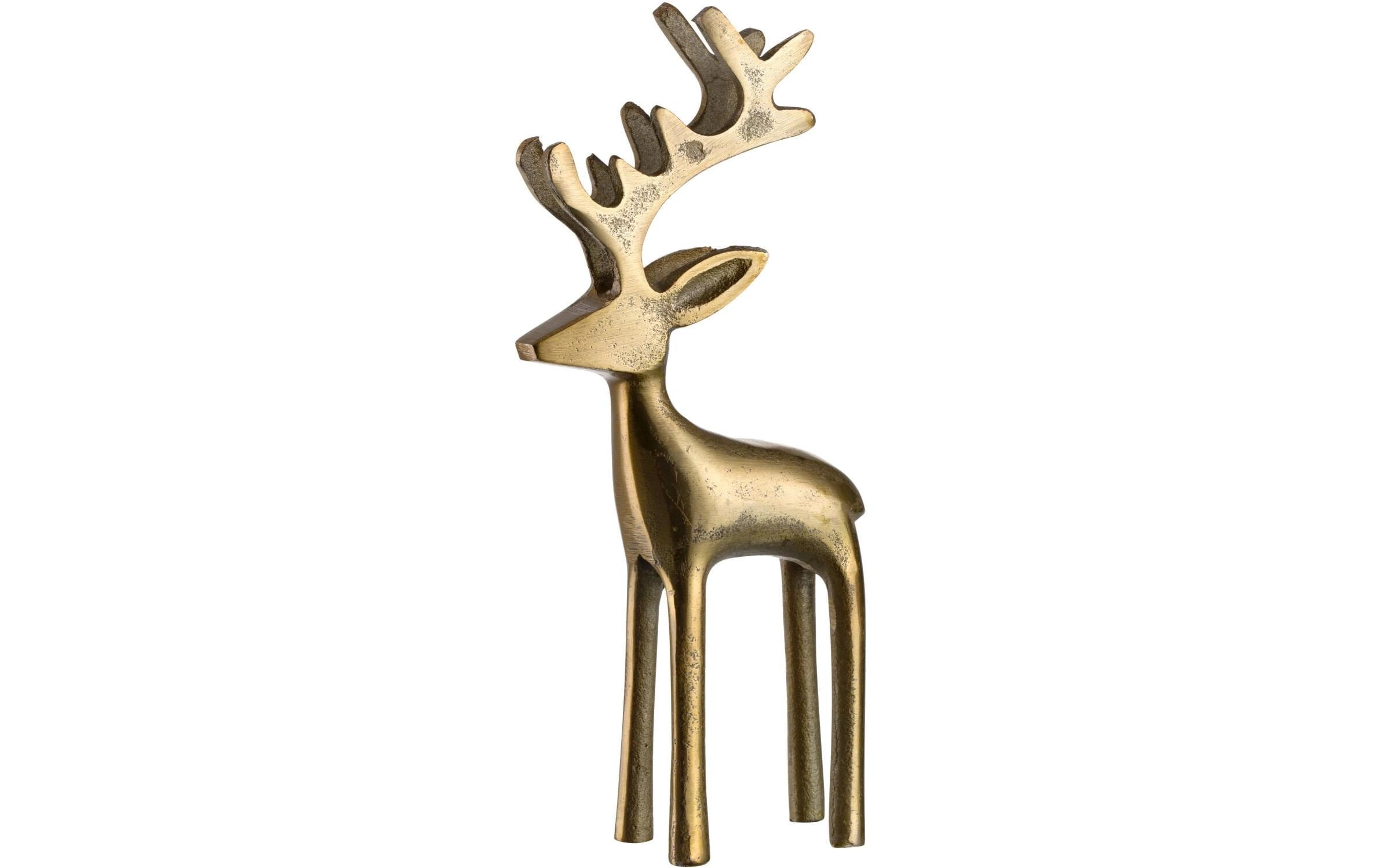 Image of LEONARDO Weihnachtsfigur "Weihnachtsfigur Hirsch, 21 cm"