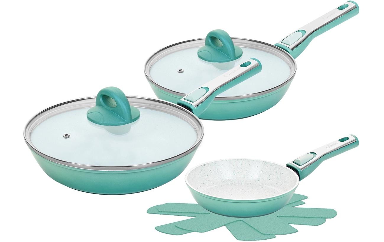 Image of Genius Pfannen-Set "20 cm/24 cm/28 cm" Edelstahl