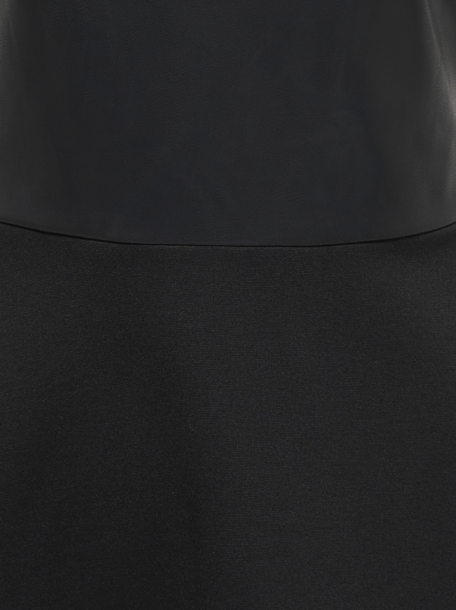 ONLY Minikleid »ONLMALI S/L FAUX LEATHER MIX DRESS OTW« Materialmix mit Lederimitat
