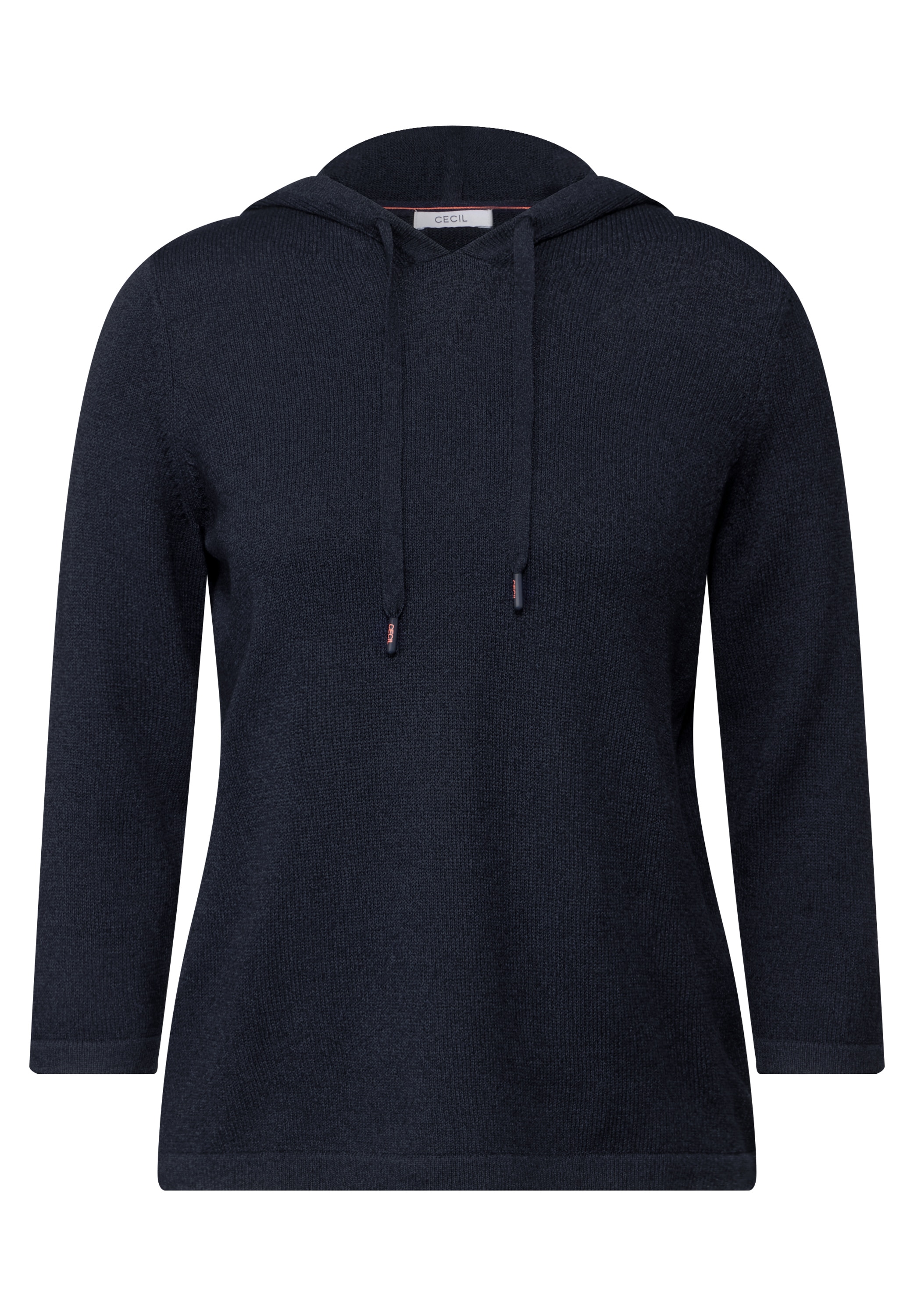 Cecil Strickpullover, mit Kapuze und Tunnelzug