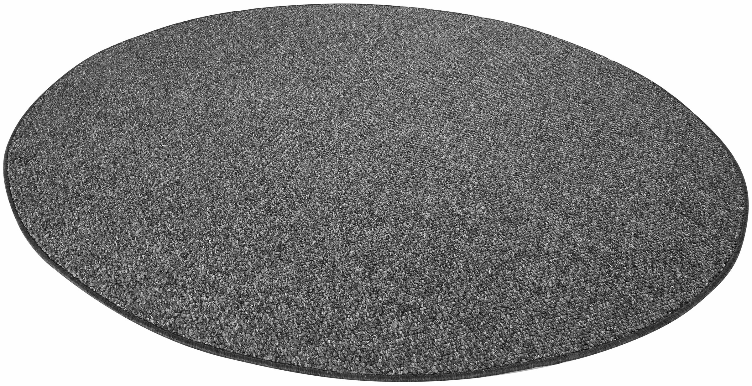 Image of BT Carpet Teppich »Wolly 2«, rund, 12 mm Höhe, Grobschlingen, Handmade-Look, Woll-Optik, Hoch-Tief Effekt, Wohnzimmer, Schlafzimmer, Arbeitszimmer, Robust, Pflegeleicht bei Ackermann Versand Schweiz