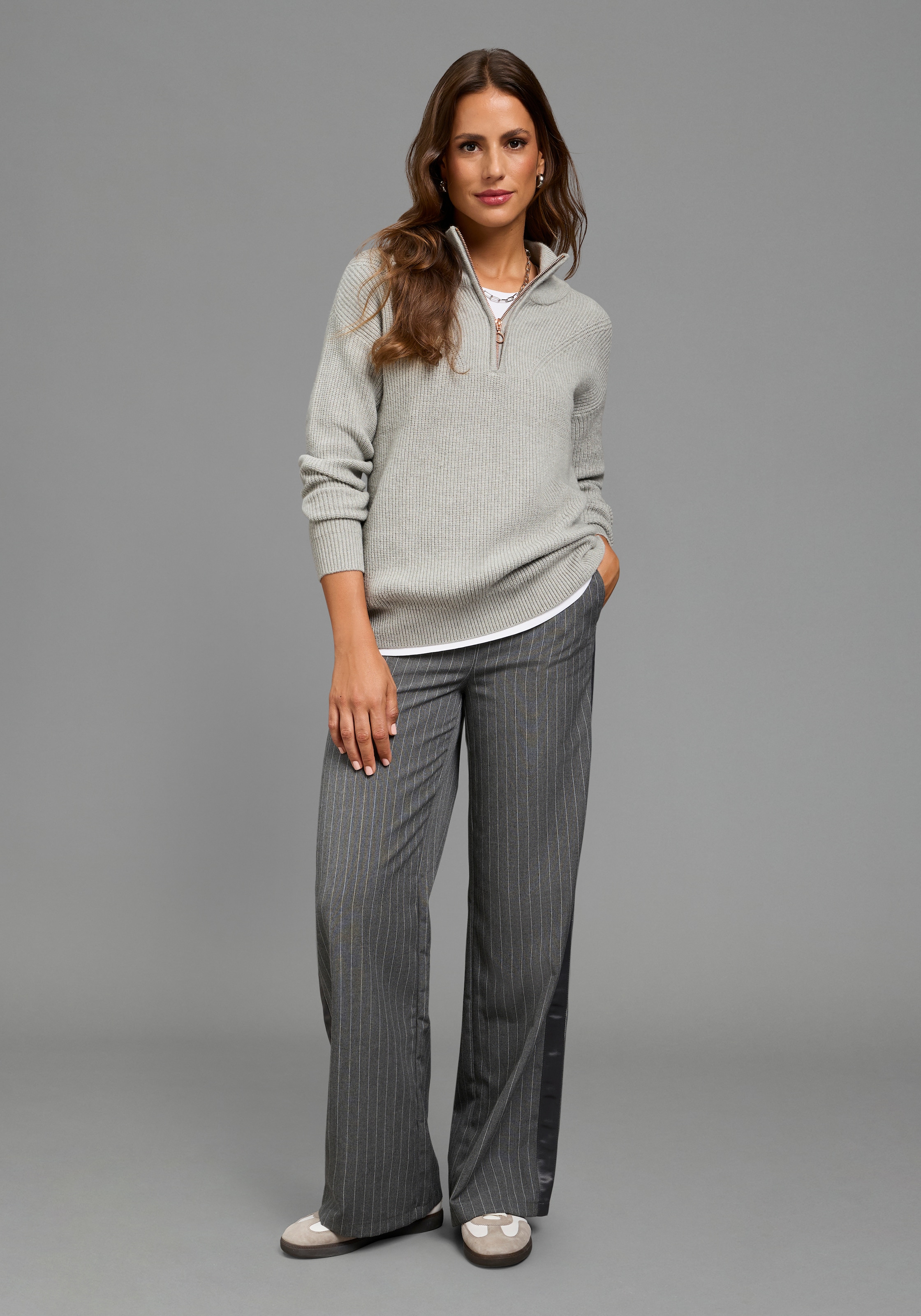 Laura Scott Troyer maille d’hiver douillette, en mélange de viscose doux