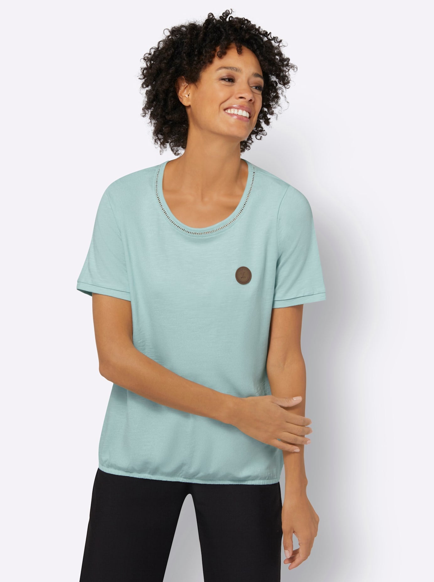 Casual Looks Rundhalsshirt »Shirt«, (1 tlg.)