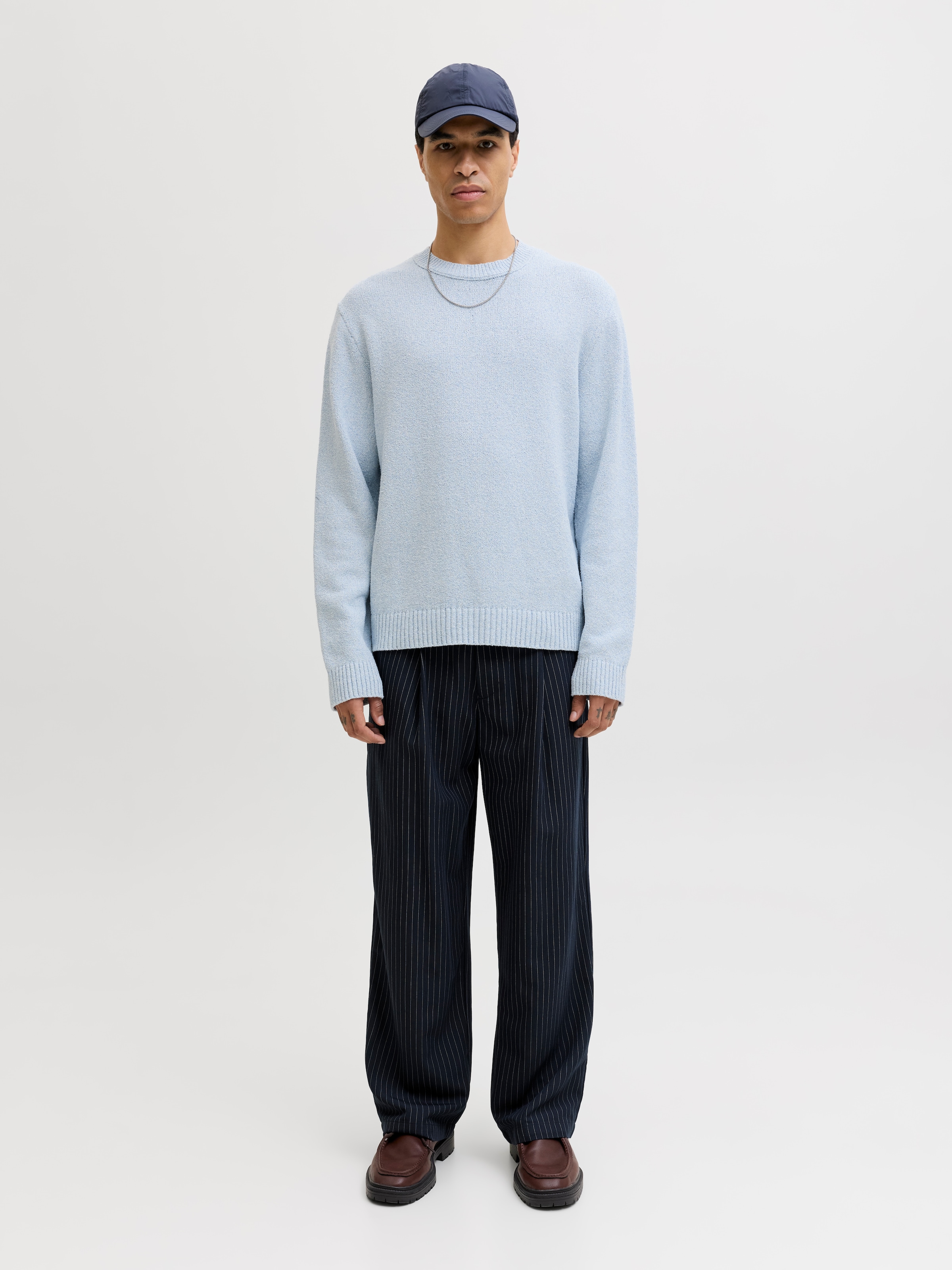 Jack & Jones Pull à col rond »JORNORREBRO CATSKILLS KNIT CREW NECK SN«