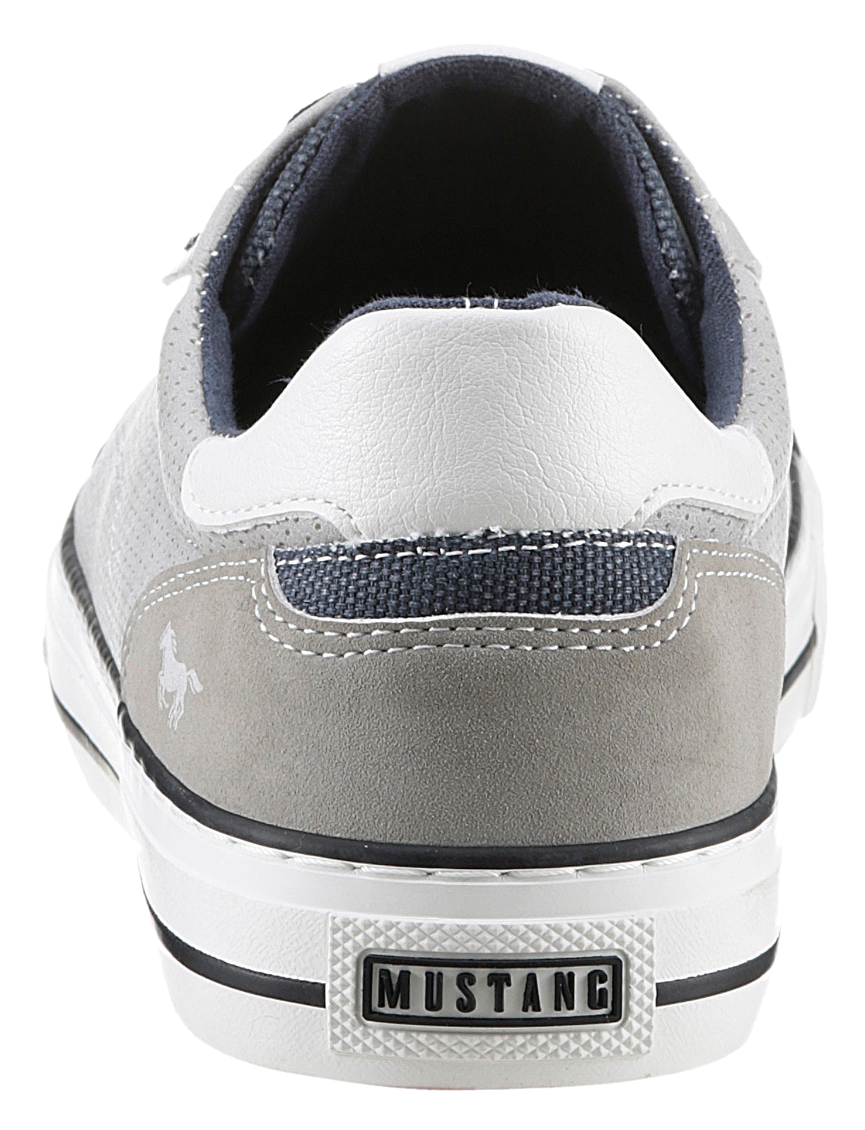 Mustang Shoes Sneaker, Freizeitschuh, Halbschuh, Schnürschuh mit seitlicher Perforation