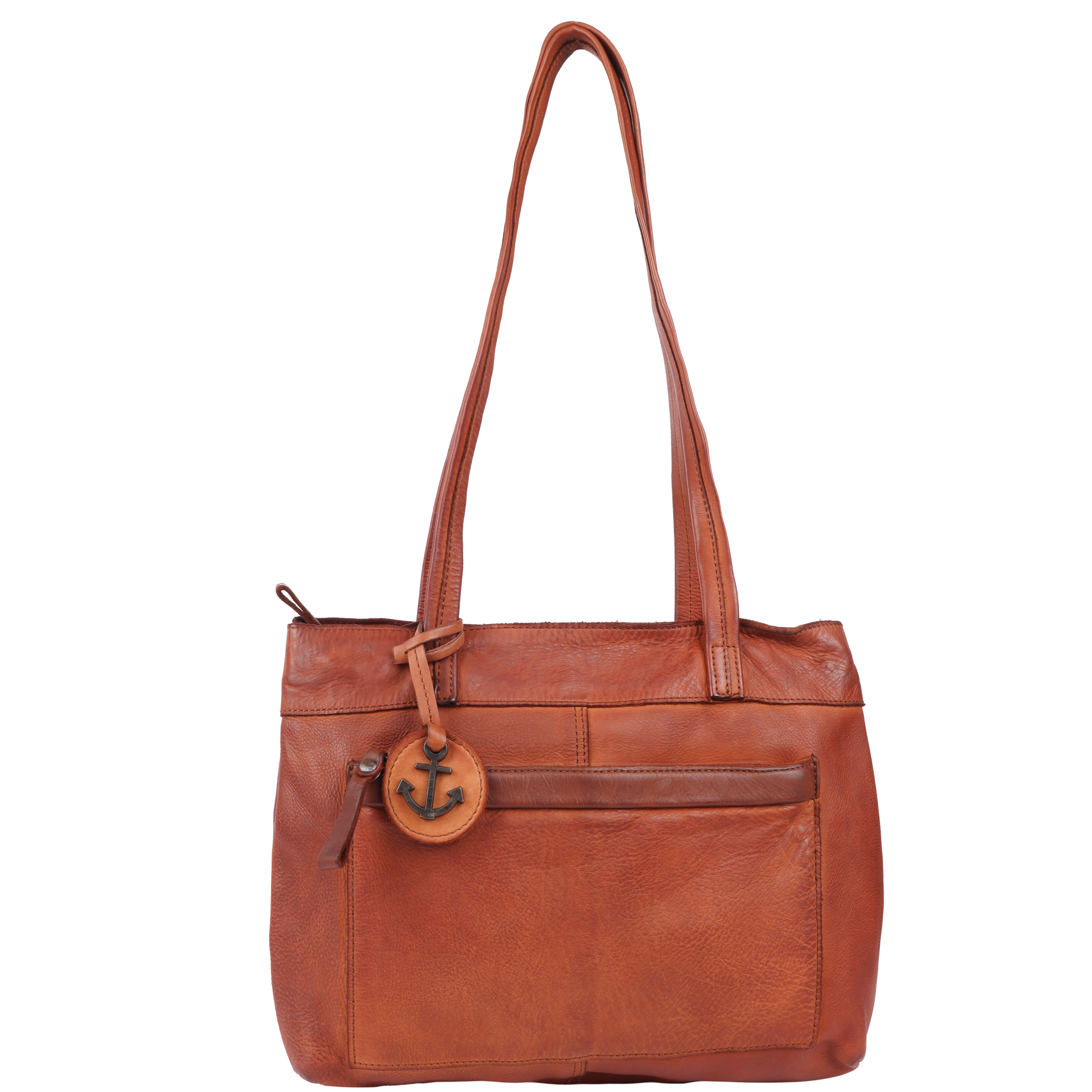 Image of HARBOUR 2nd Shopper "Zea" Damen Henkeltasche, Schultertasche, Handtasche mit Logodruck