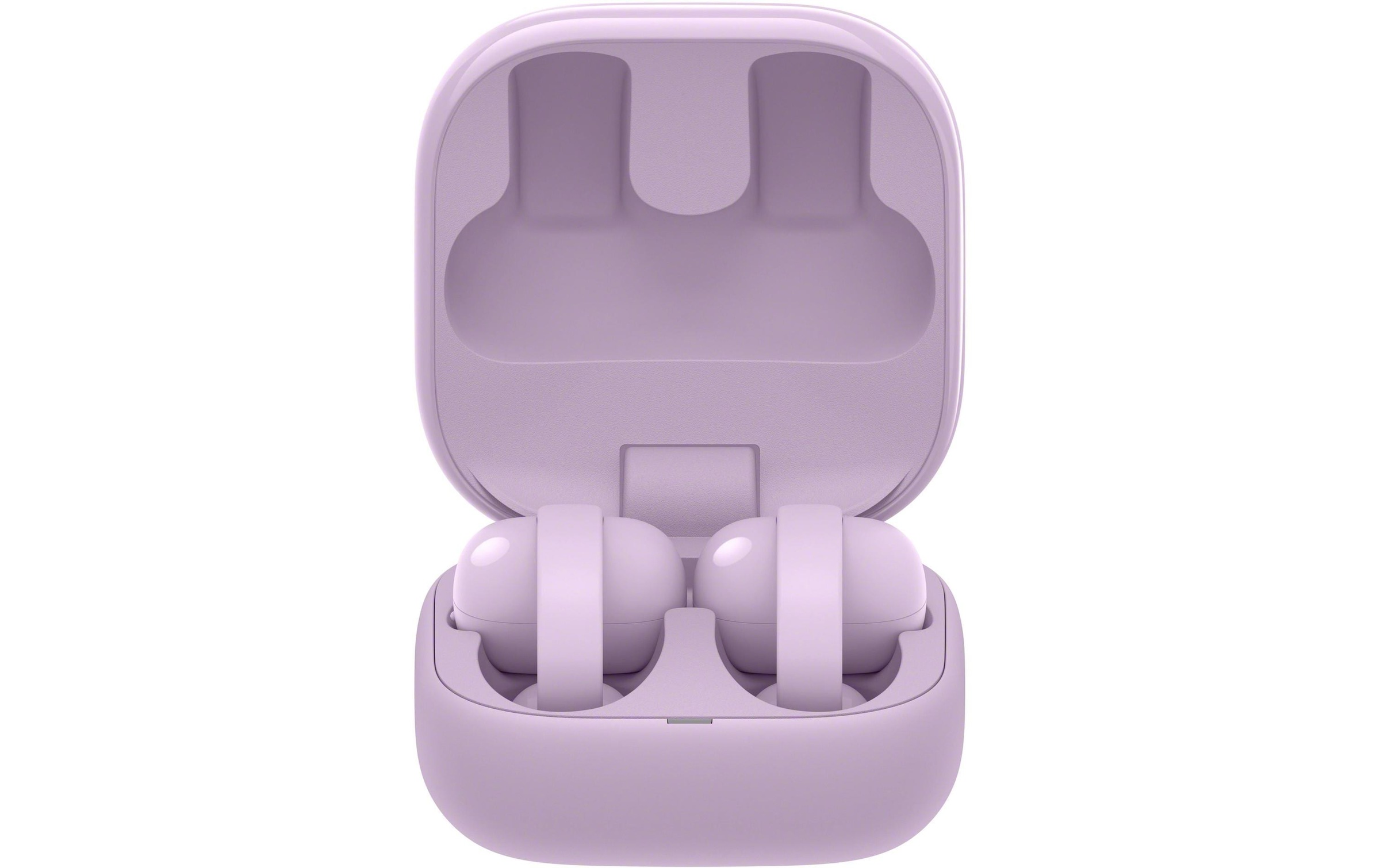 Sony Casque à oreillettes ouvertes »LinkBuds Clip WF-LC900« True Wireless | commande intégrée pour appels et musique | réduction du bruit Design Open Ear Clip On, égaliseur 10 bandes, appel IA, protection IPX4 contre les éclaboussures
