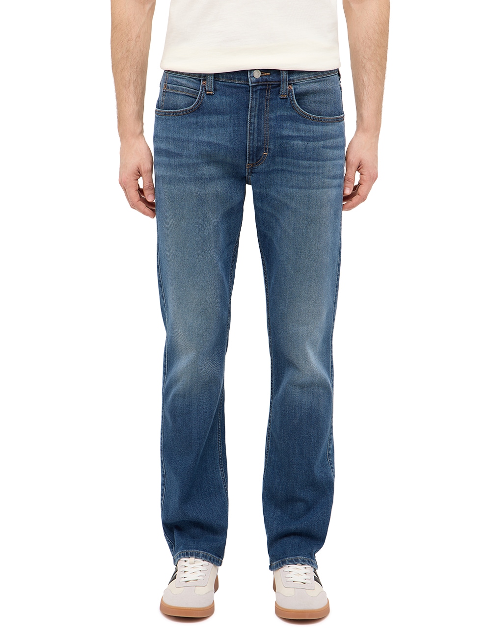 Image of MUSTANG Thermojeans "Tramper Straight Thermo" von innen angeraut, Straight Fit