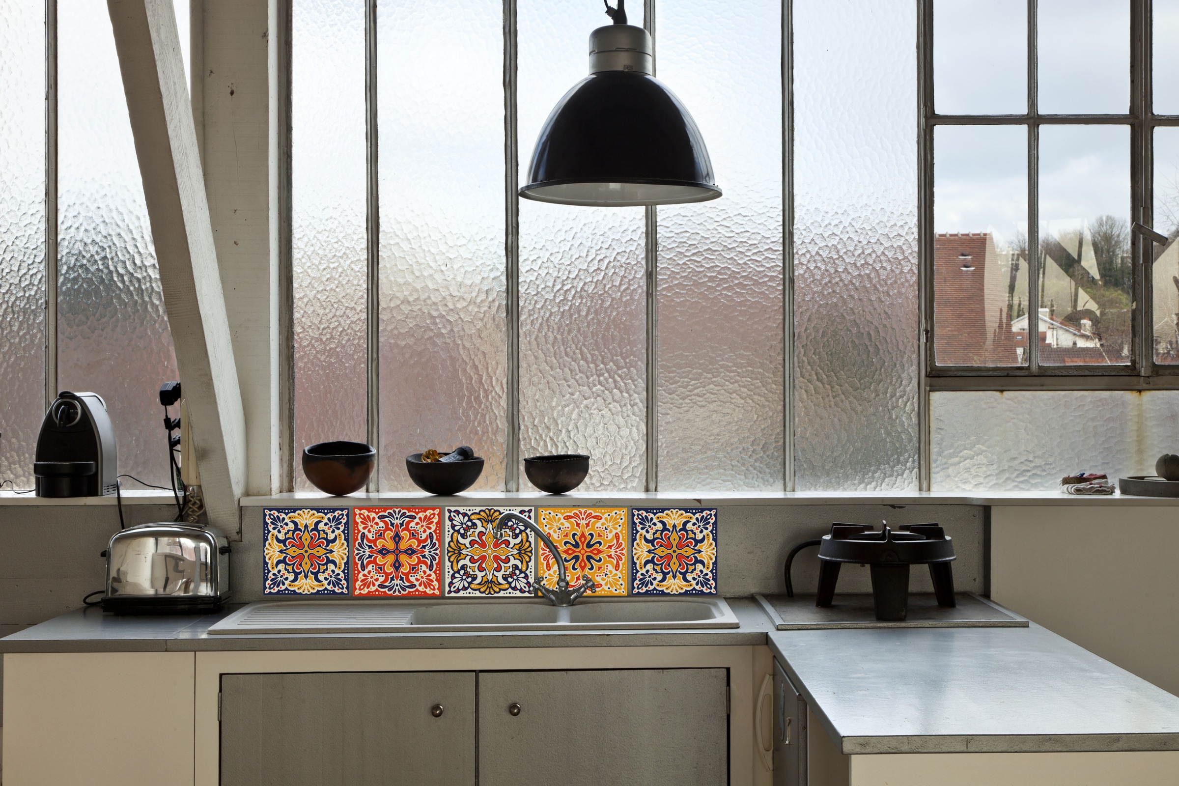queence Wandsticker »Delena«, (12 St.), Sticker, Fliesensticker, Ornamente