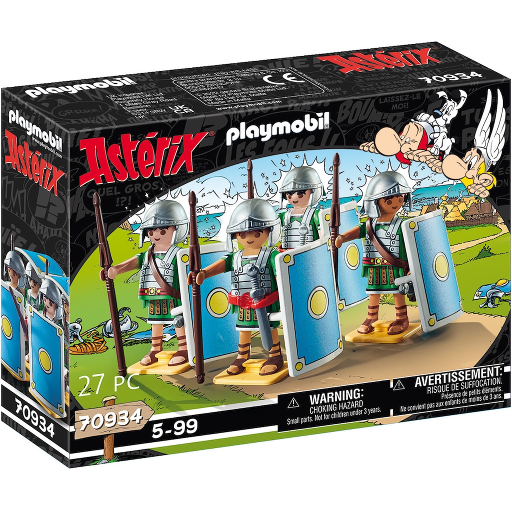 Playmobil® Konstruktions-Spielset »Römertrupp (70934), Asterix«, (27 St.)