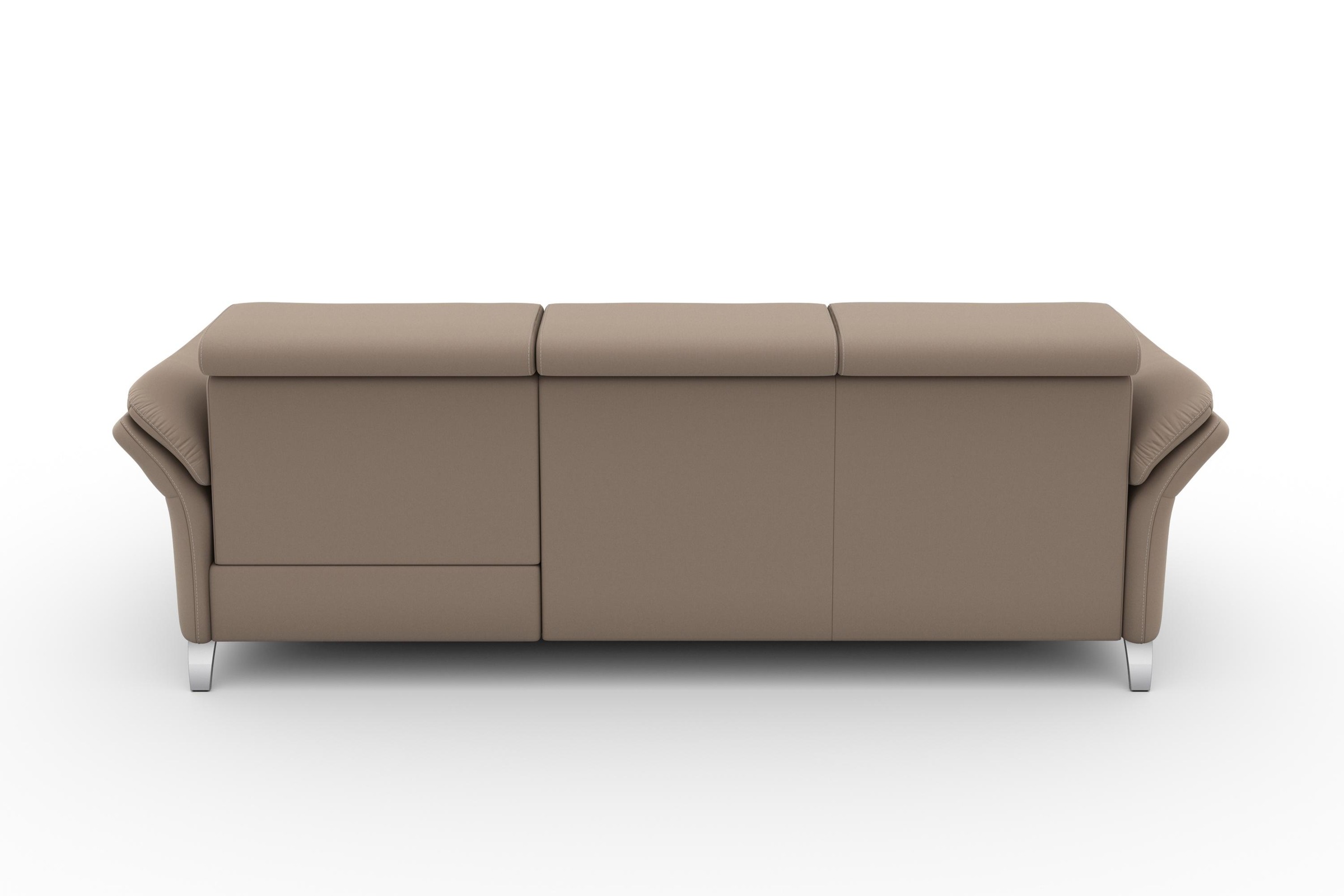 sit&more Ecksofa »Vincenzo L-Form«, inklusive Kopfteilverstellung, wahlweise mit Bettfunktion, Bettkasten