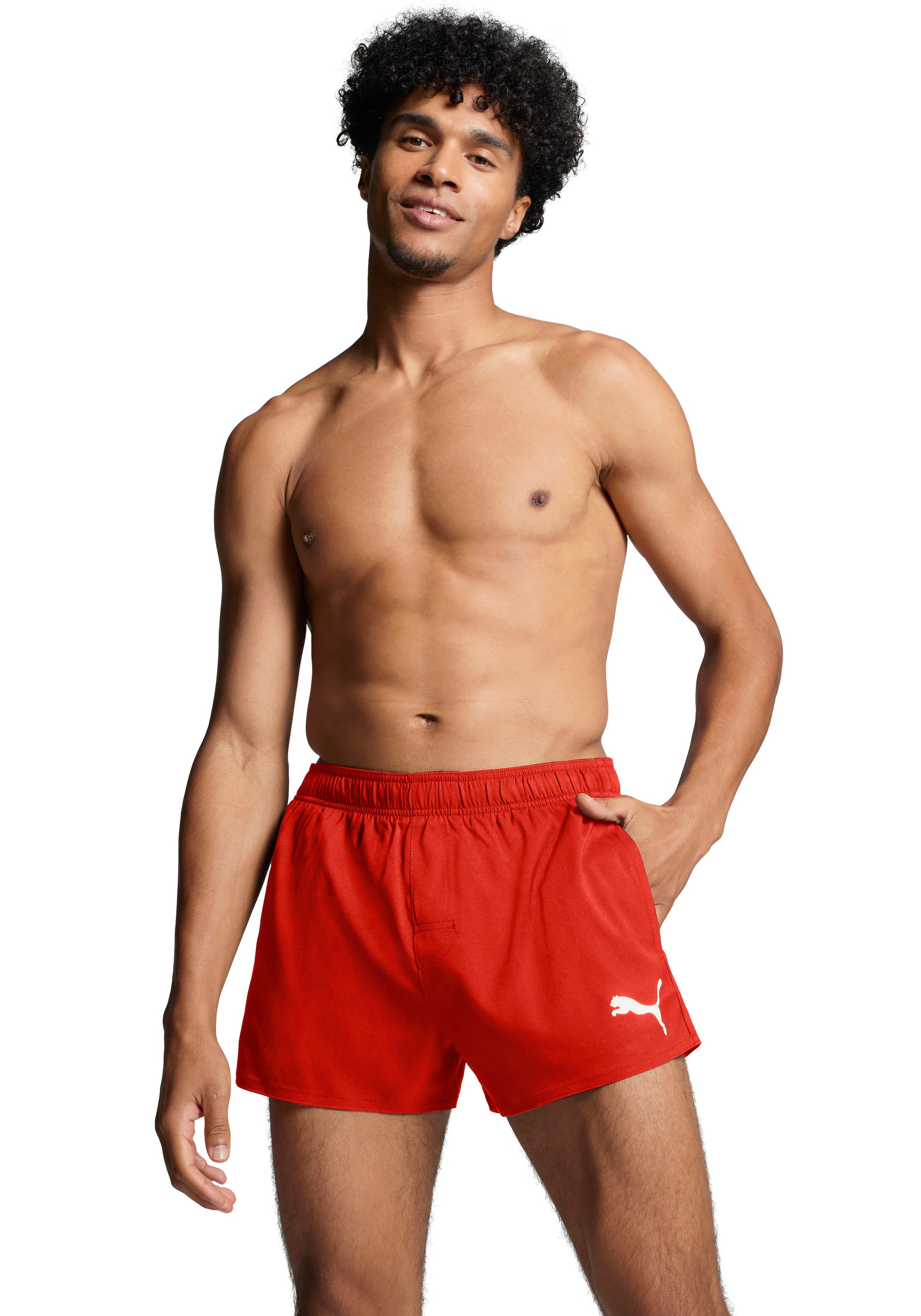 Image of PUMA Badeshorts "PUMA SWIM MEN SHORT SHORTS 1P" mit Seitentaschen