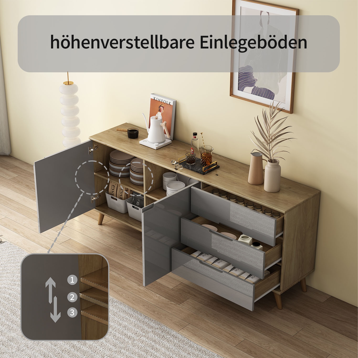 GOODproduct Sideboard »Lund«