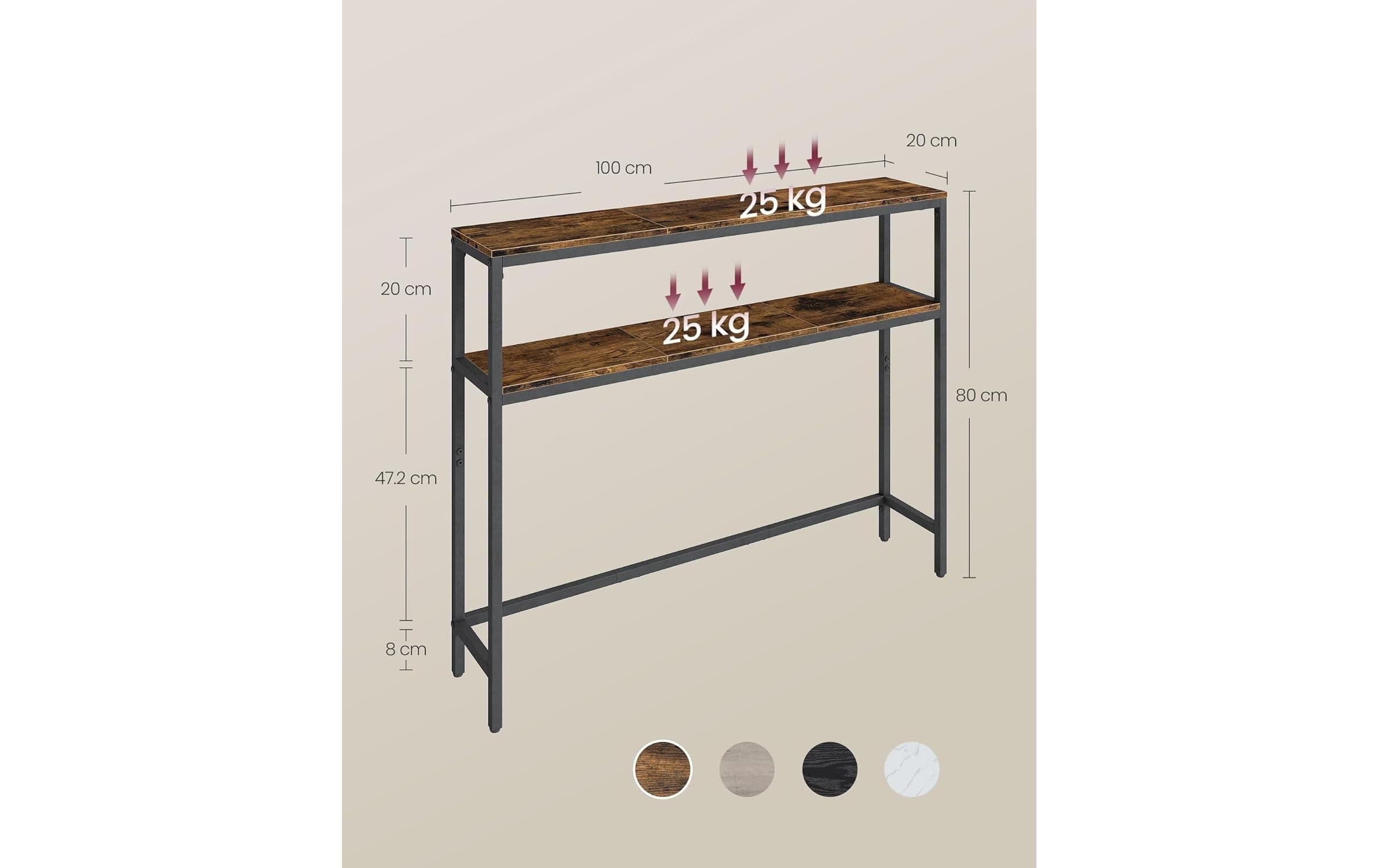 VASAGLE Table console »100 x 80.5 cm«