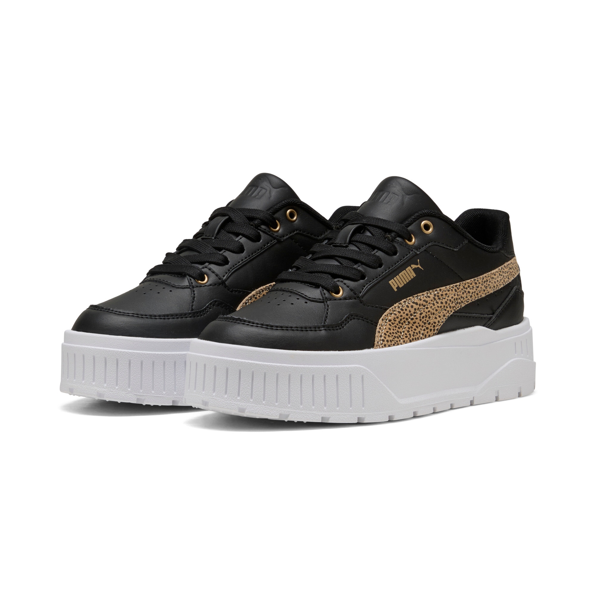 Image of PUMA Sneaker "KARMEN II IDOL TOPCAT" für sportliche Aktivitäten und Streetwear, mit Schnürung