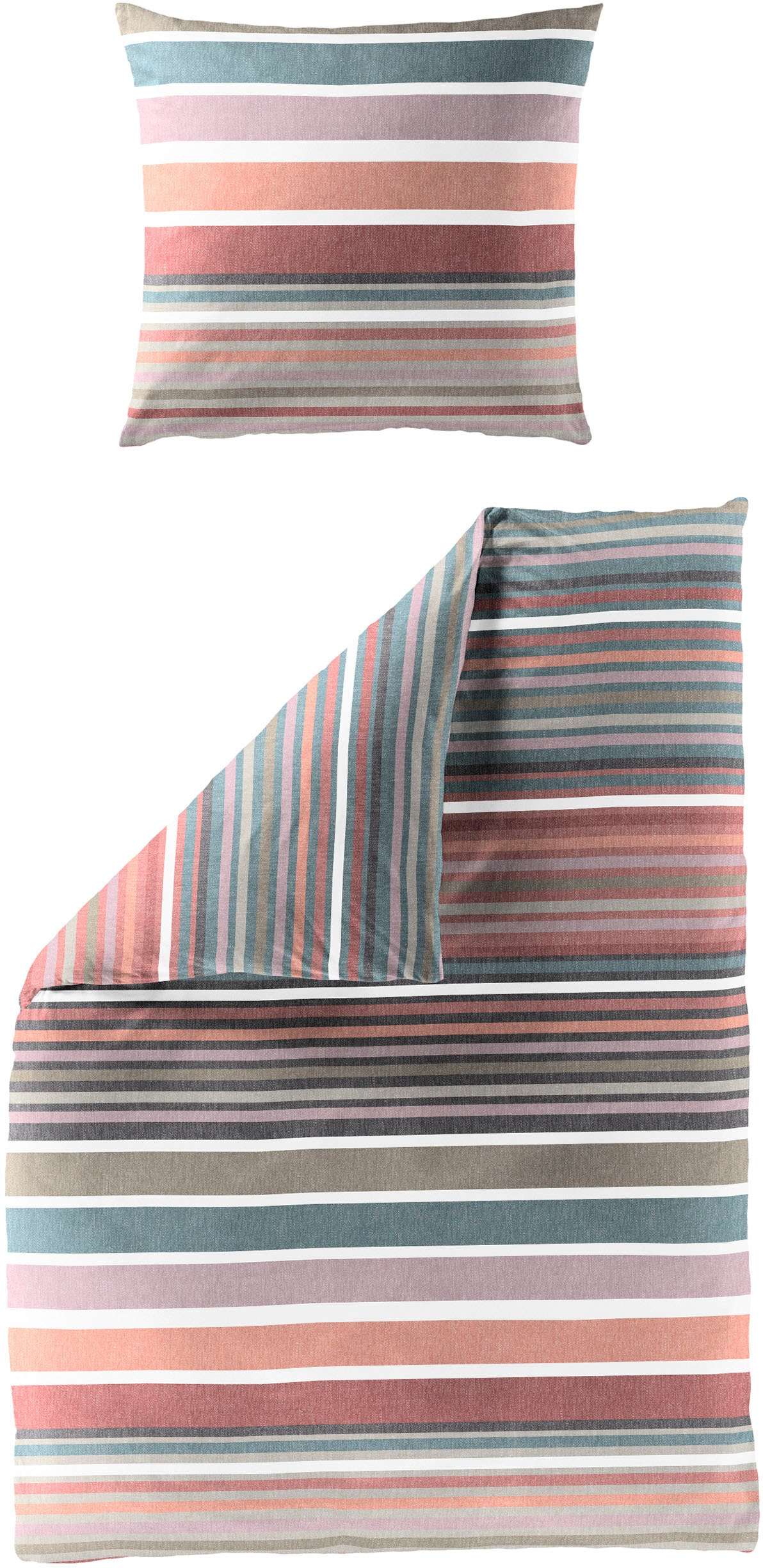 Image of BIERBAUM Bettwäsche "4067" 2 Stk. Renforce, 100 % Baumwolle, pflegeleicht