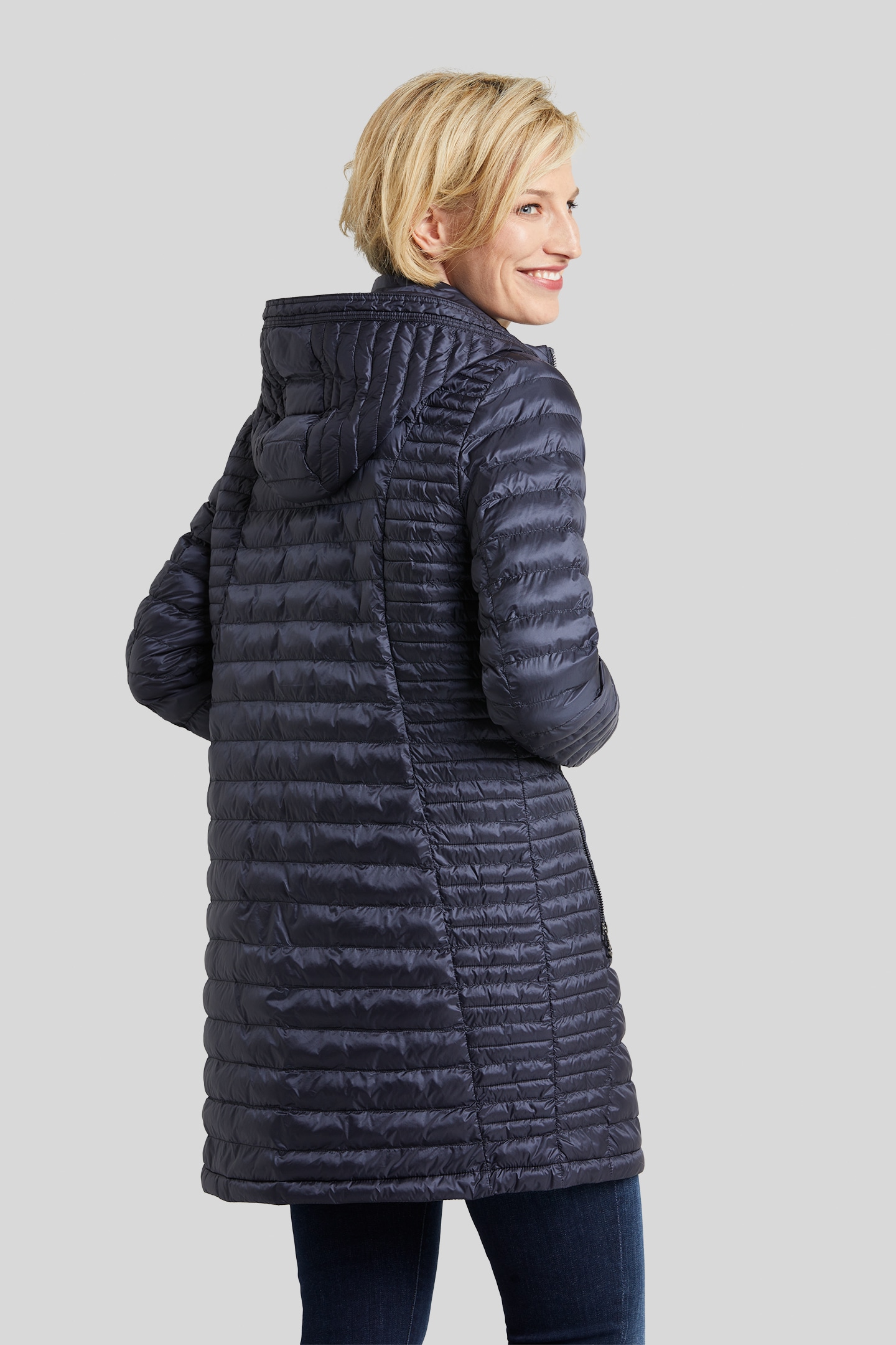 bugatti Parka, mit Kapuze, mit abnehmbarer Kapuze